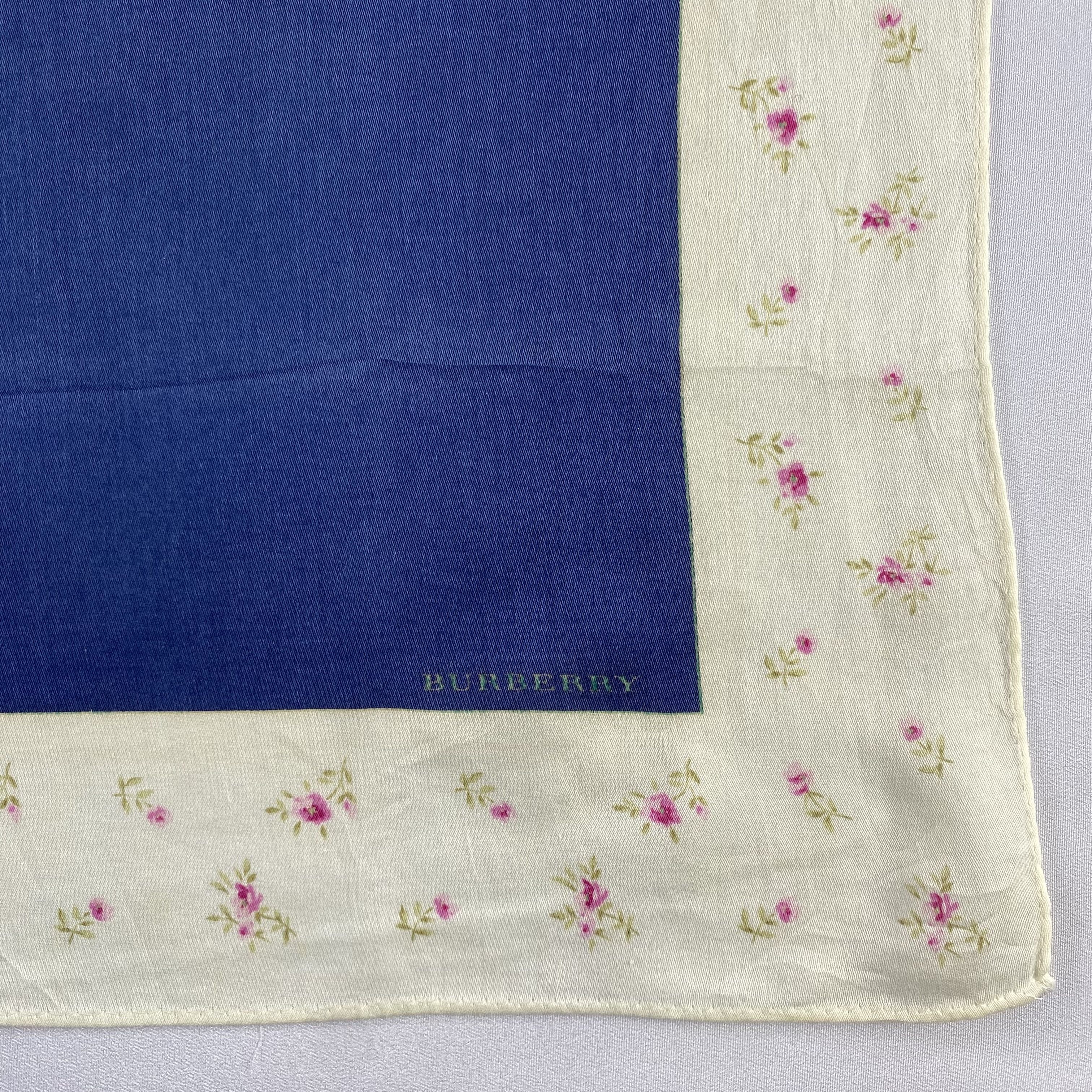 Burberry × Vintage Burberry Handkerchief / Neckerchief / Bandana-P1694 Size ONE SIZE - 3 Thumbnail