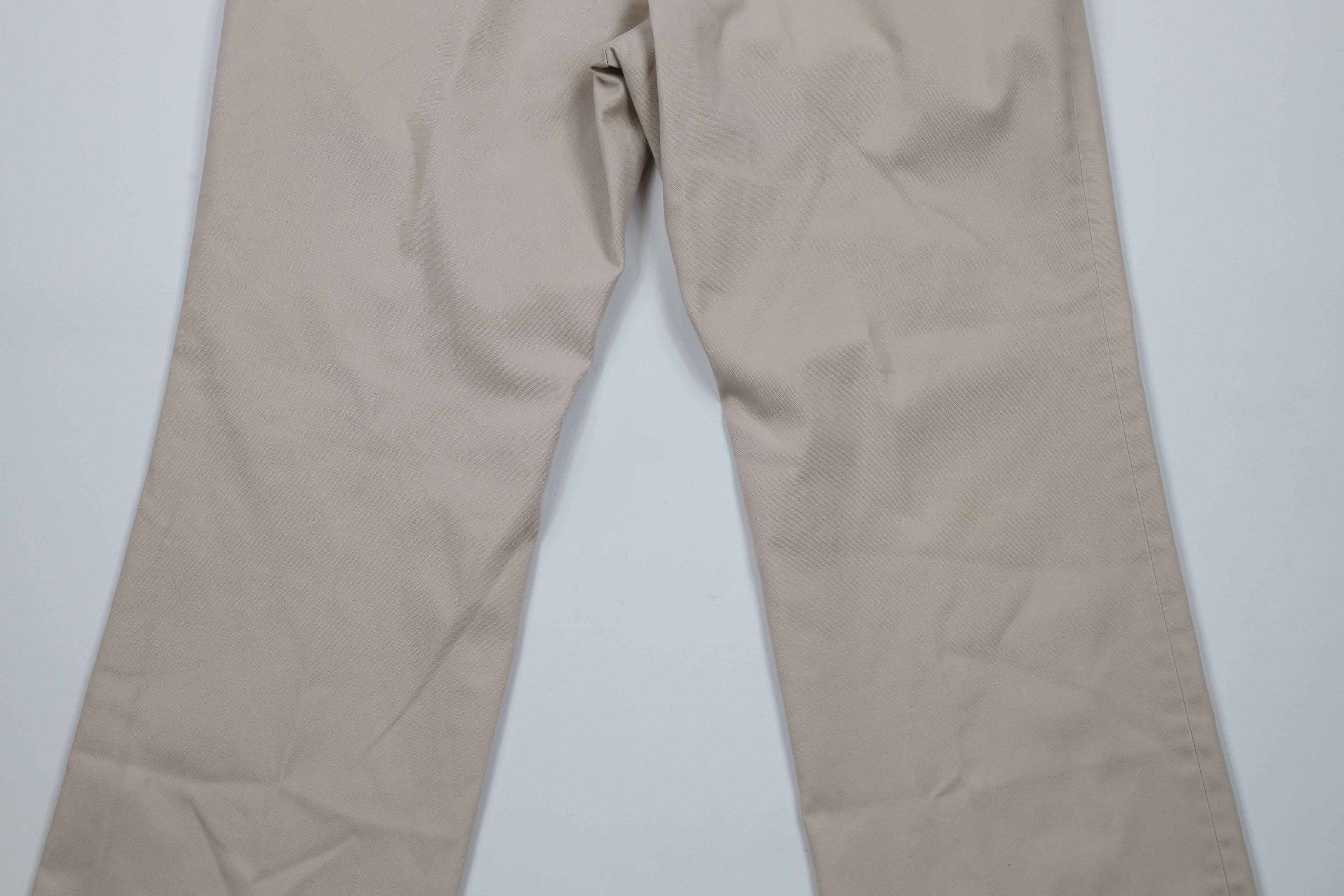 Vintage × Wrangler Vintage 70s Wrangler Flared Wide Leg Chino Pants Beige USA Size US 34 / EU 50 - 13 Thumbnail