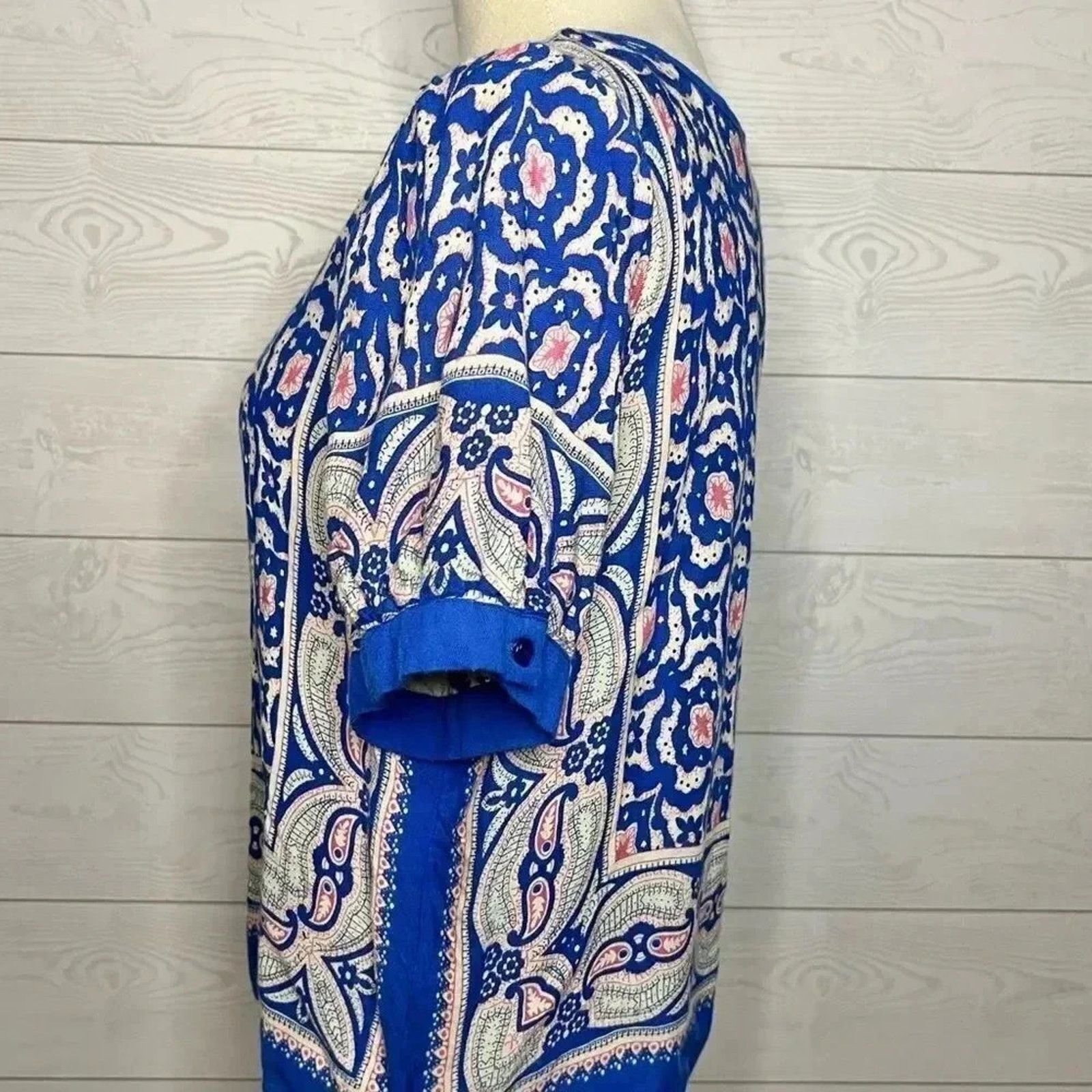 Other Traditional Desi blue/white top Size Medium Size M / US 6-8 / IT 42-44 - 3 Thumbnail