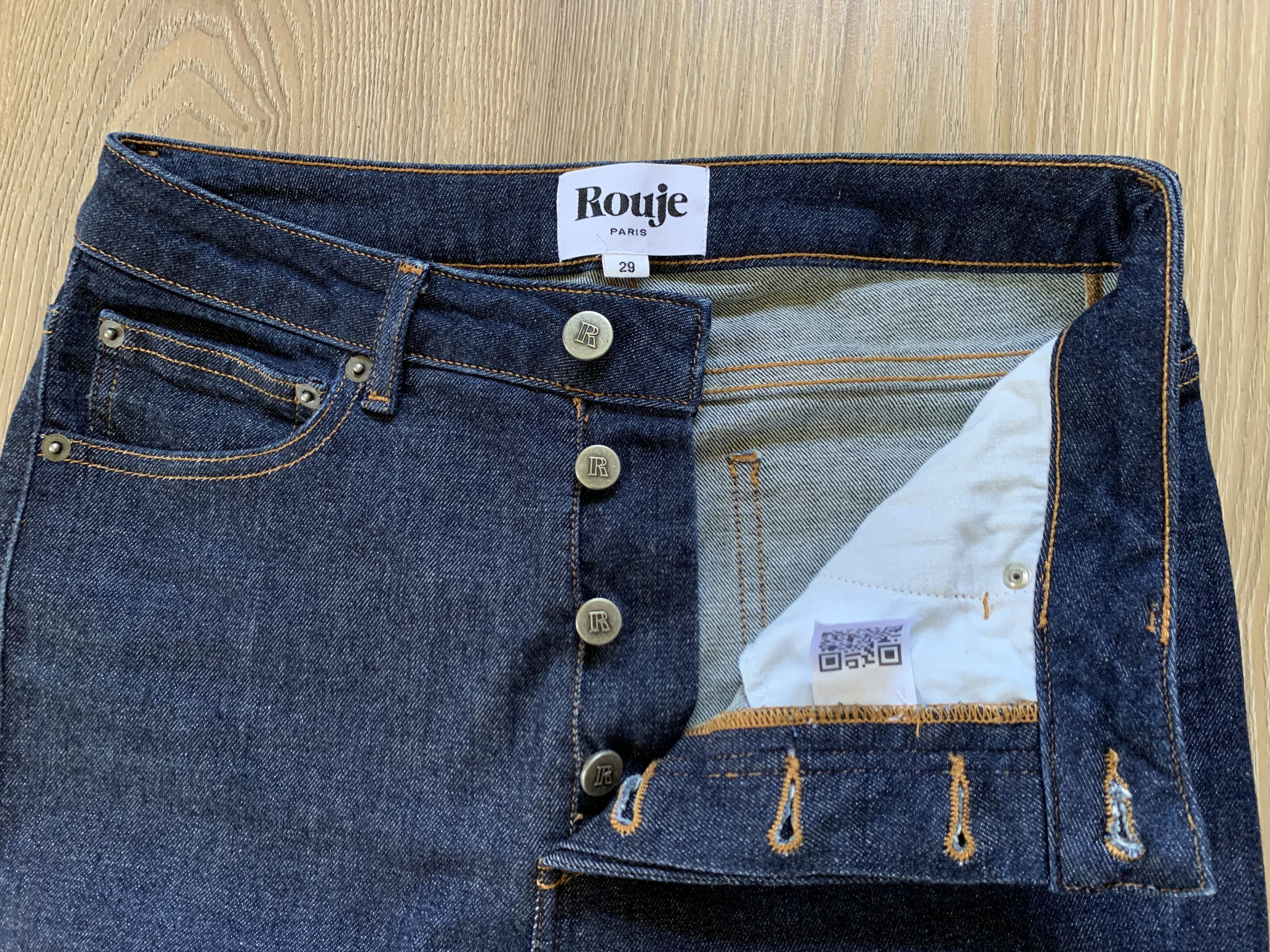 Rouje Rouje Paris Womens Denim Stretch Jeans Size 29" - 6 Thumbnail