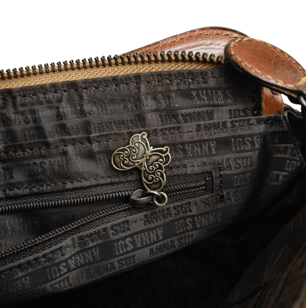Anna Sui × Japanese Brand × Leather Anna Sui Leather Sling Bag Size ONE SIZE - 7 Thumbnail