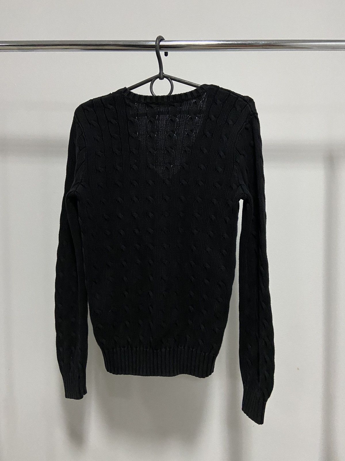 Polo Ralph Lauren × Vintage Polo Ralph Lauren sweater Knitted vintage 90s V-neck Size M / US 6-8 / IT 42-44 - 3 Thumbnail