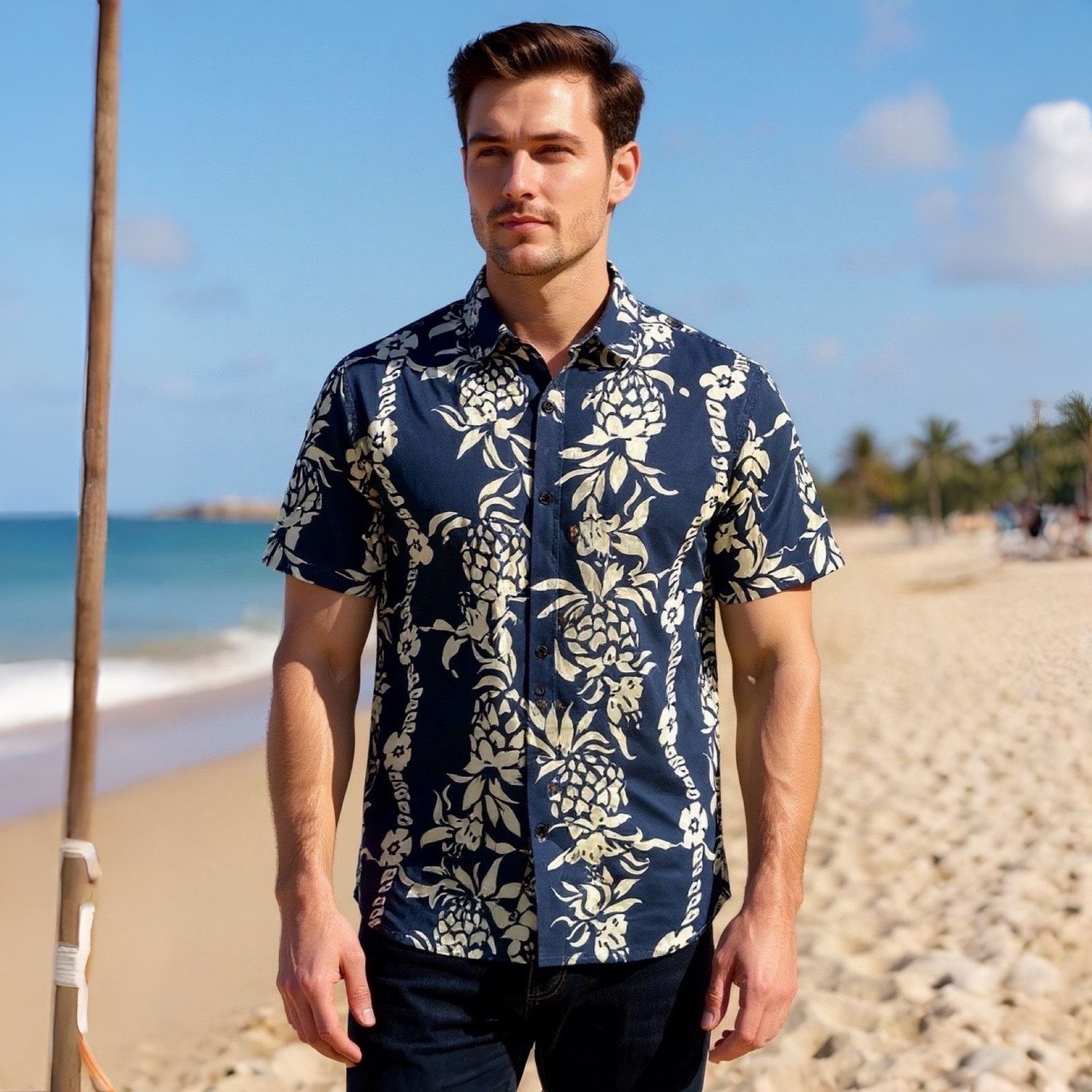 Other Hawaiian Company Silk Button Down Size US L / EU 52-54 / 3 - 1 Thumbnail