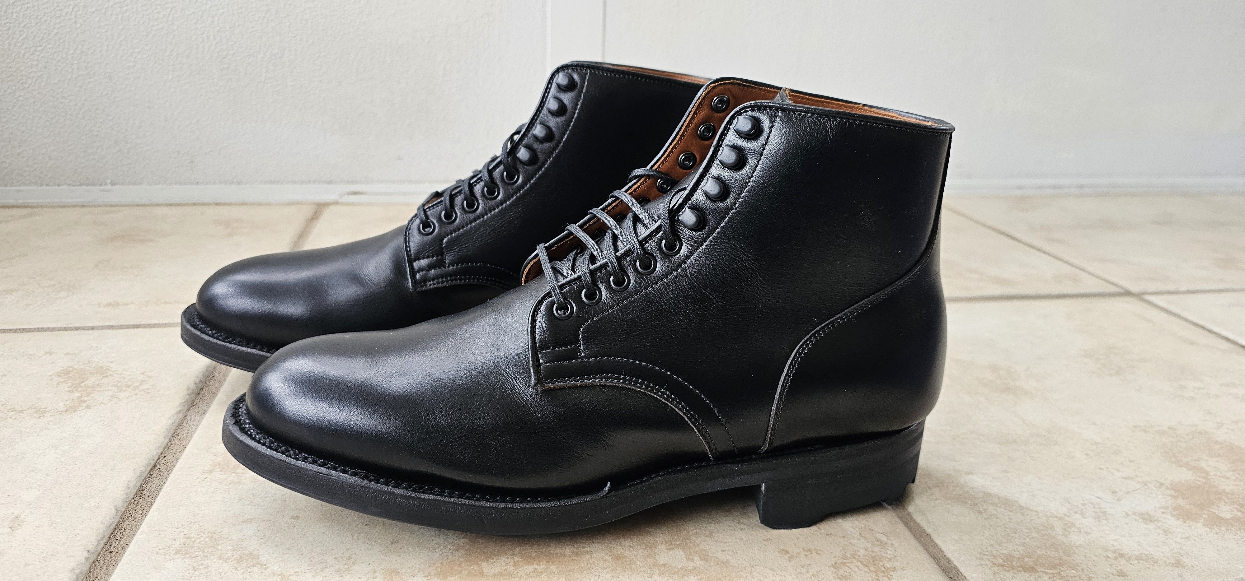 Viberg Service Boot (2030 last, 7E, plain toe)