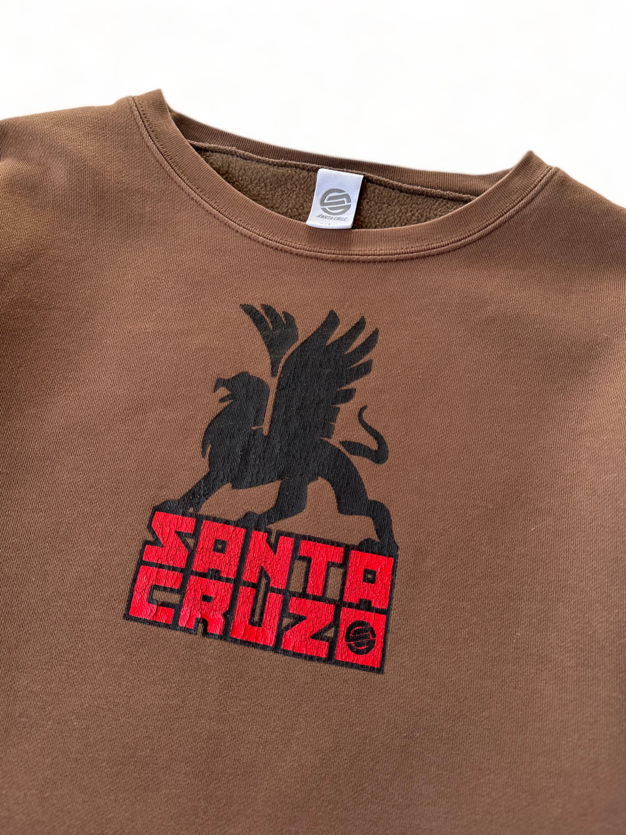 Santa Cruz Skateboards × Vintage Rare Vintage Santa Cruz Skateboard Sweatshirt (L) Size US L / EU 52-54 / 3 - 2 Thumbnail