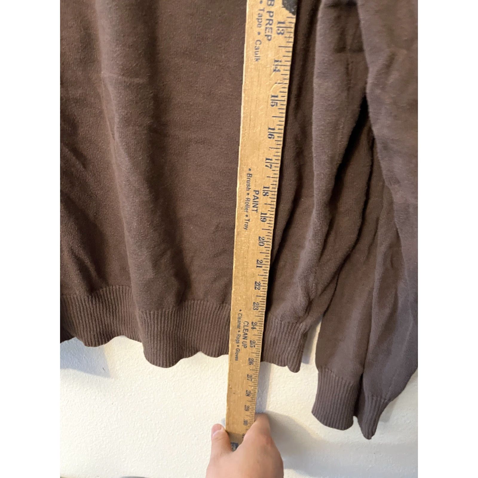 Vintage Penguin Mens Sweater Pullover Crew Knit Cotton Brown XL Classic Golf Casual Business Size US XL / EU 56 / 4 - 4 Thumbnail