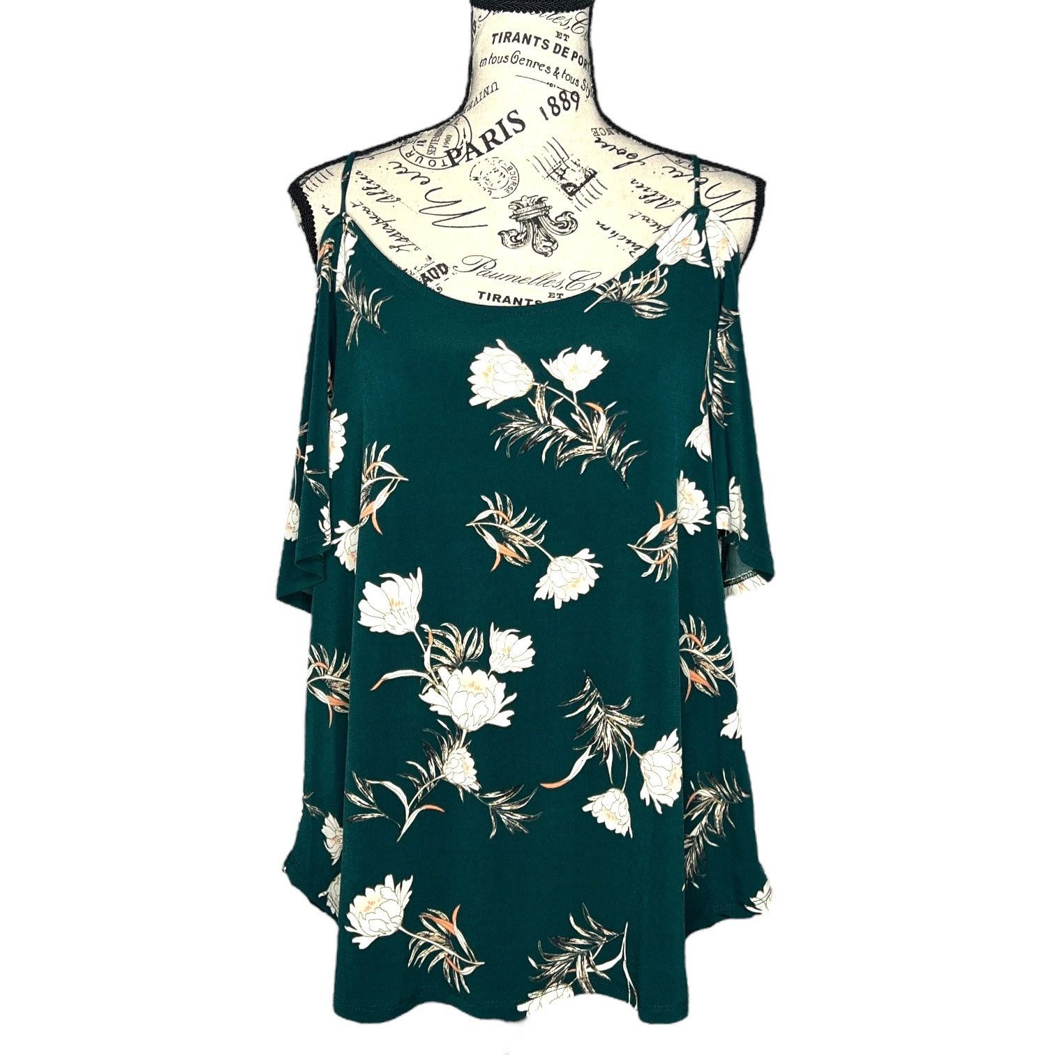 Other Valette Back Detail Knit Tank Top Stitch Fix Cold Shoulder Size L / US 10 / IT 46 - 1 Thumbnail