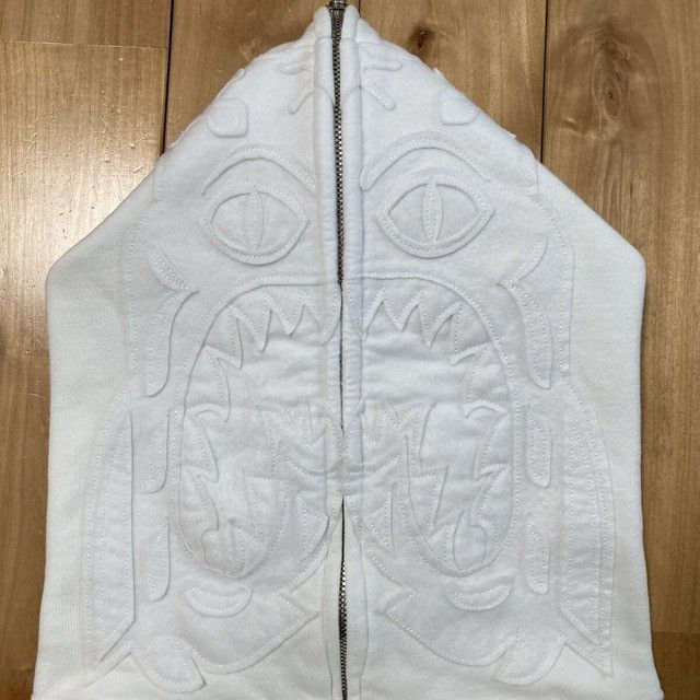 Bape 🔥NFS limited🔥 BAPE White Tiger Full Zip Hoodie a bathing ape Size US M / EU 48-50 / 2 - 3 Thumbnail