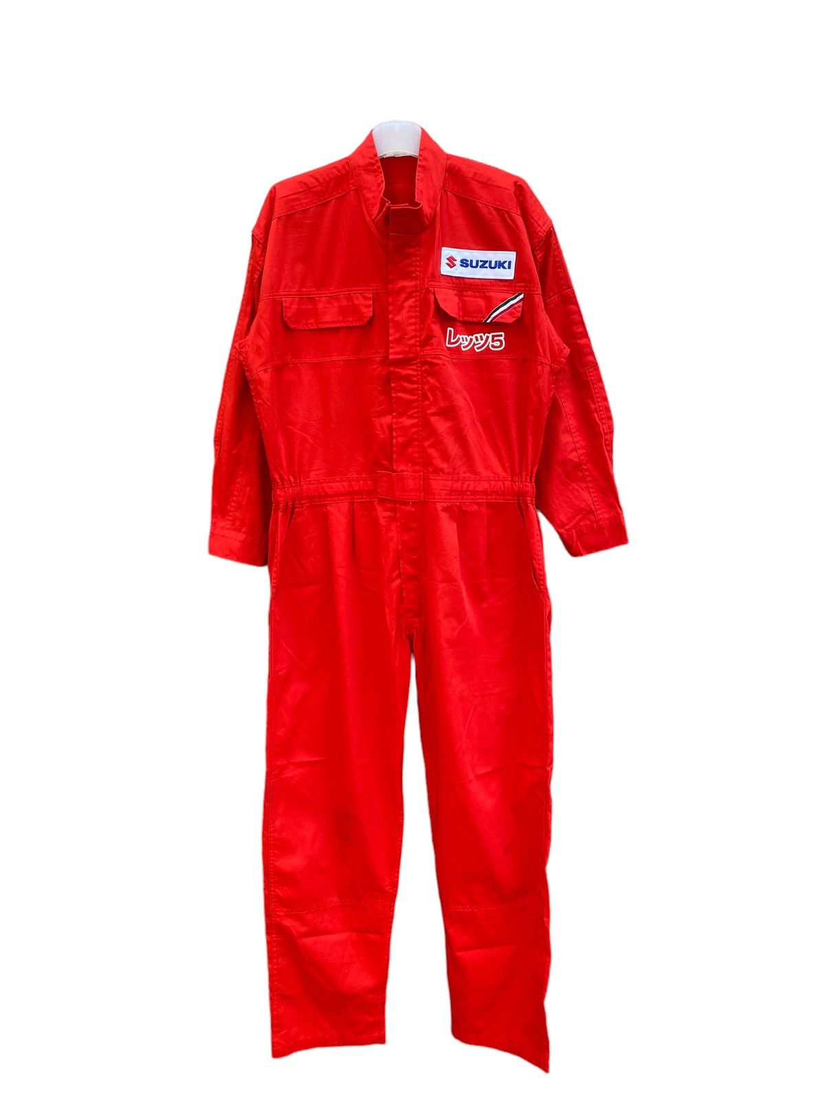 Japanese Brand Vintage Suzuki Overall Jumpsuit Size US 33 - 1 Thumbnail