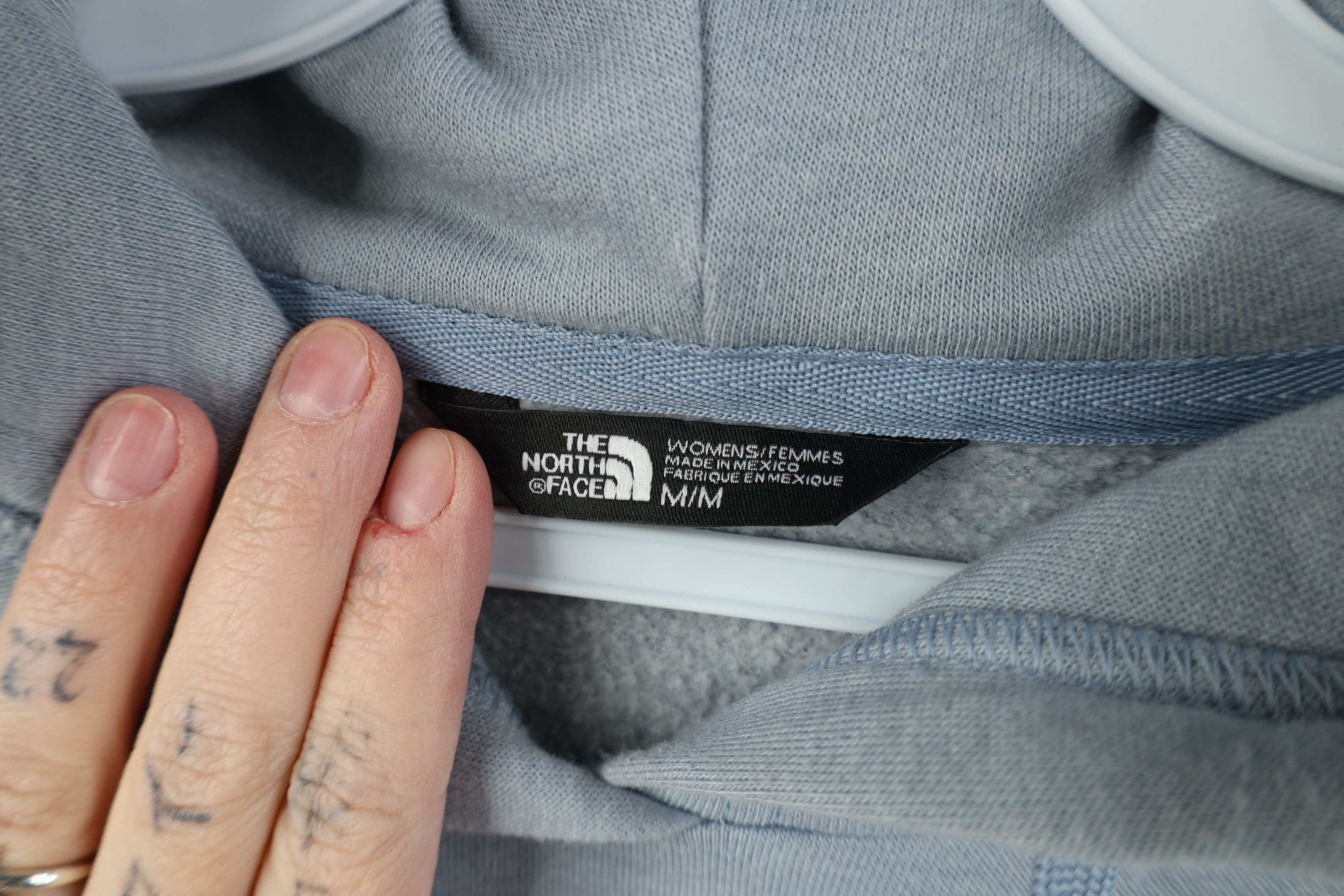 The North Face Vintage Y2K The North Face Hoodie Sweatshirt Blue Size M / US 6-8 / IT 42-44 - 7 Thumbnail