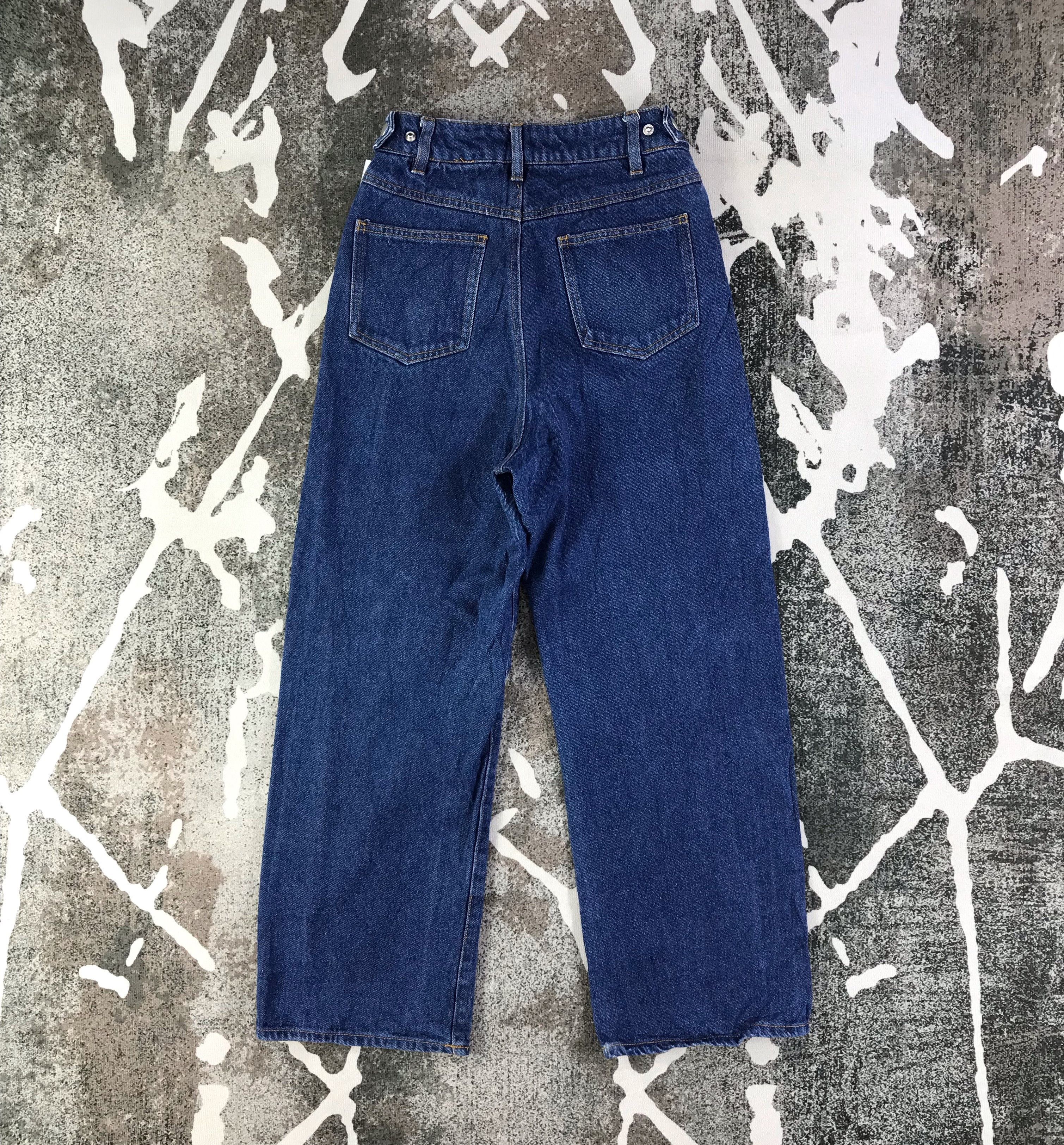 Japanese Brand Vintage Japanese Brand Jeans Baggy Cropped Denim KJ1553 Size 24" / US 00 / IT 34 - 2 Thumbnail