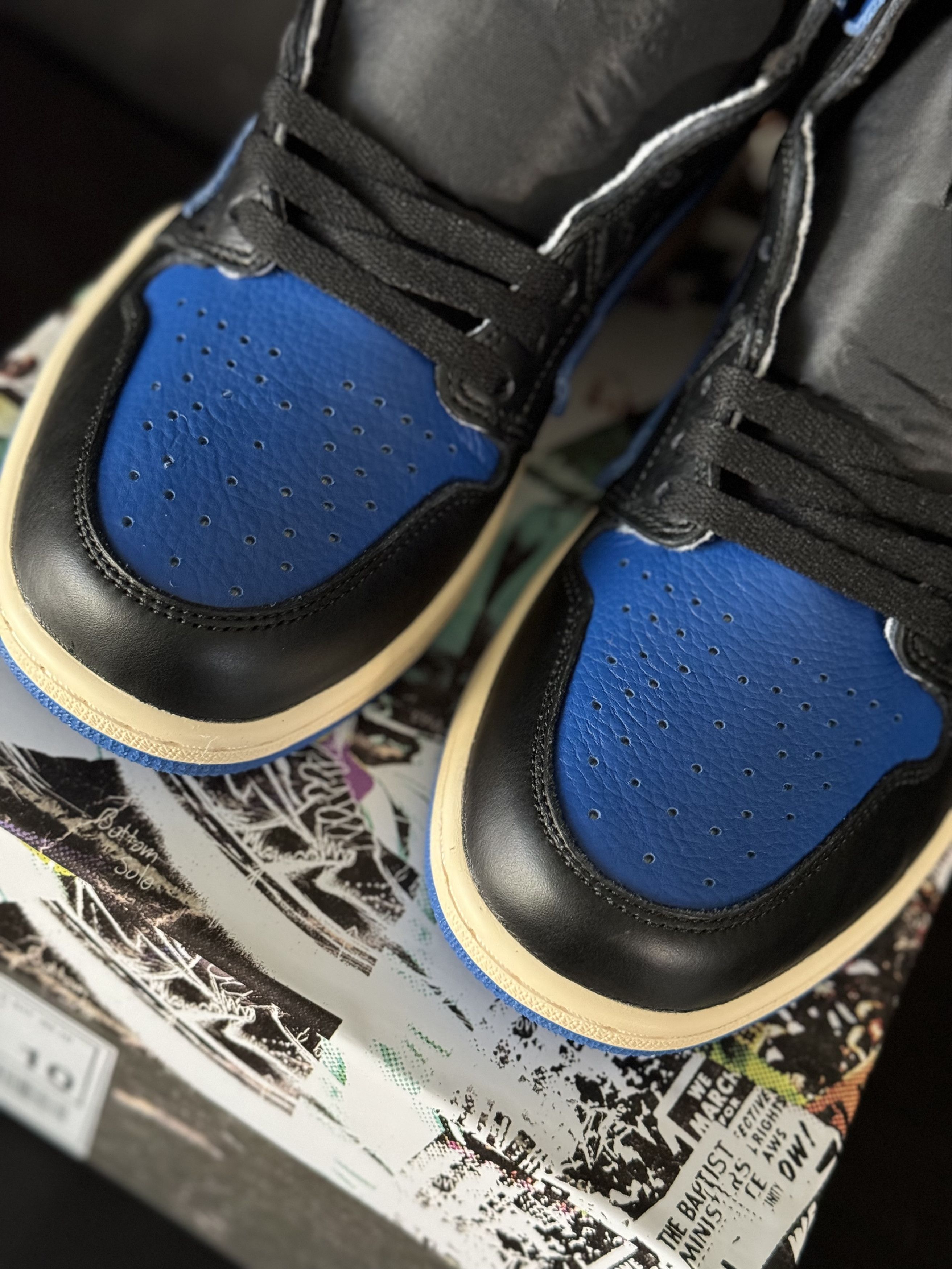 Reves Paris Reves Paris / Air Kiy ‘85 Hi “Royal” Size US 10 / EU 43 - 2 Thumbnail