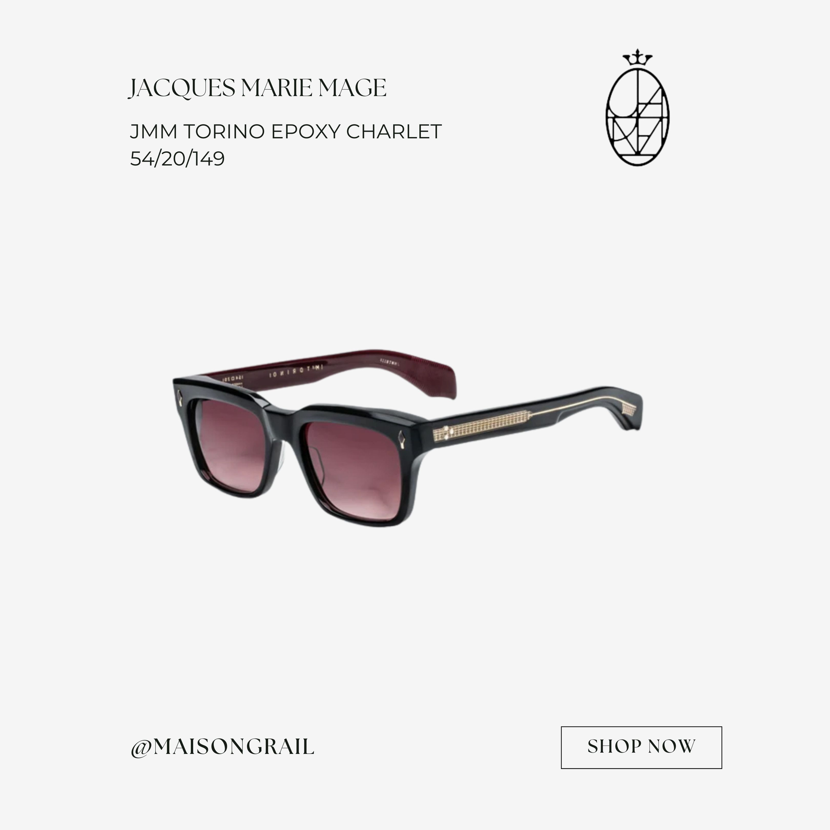 Jacques Marie Mage Sandro “Hornet” Sunglasses | Grailed