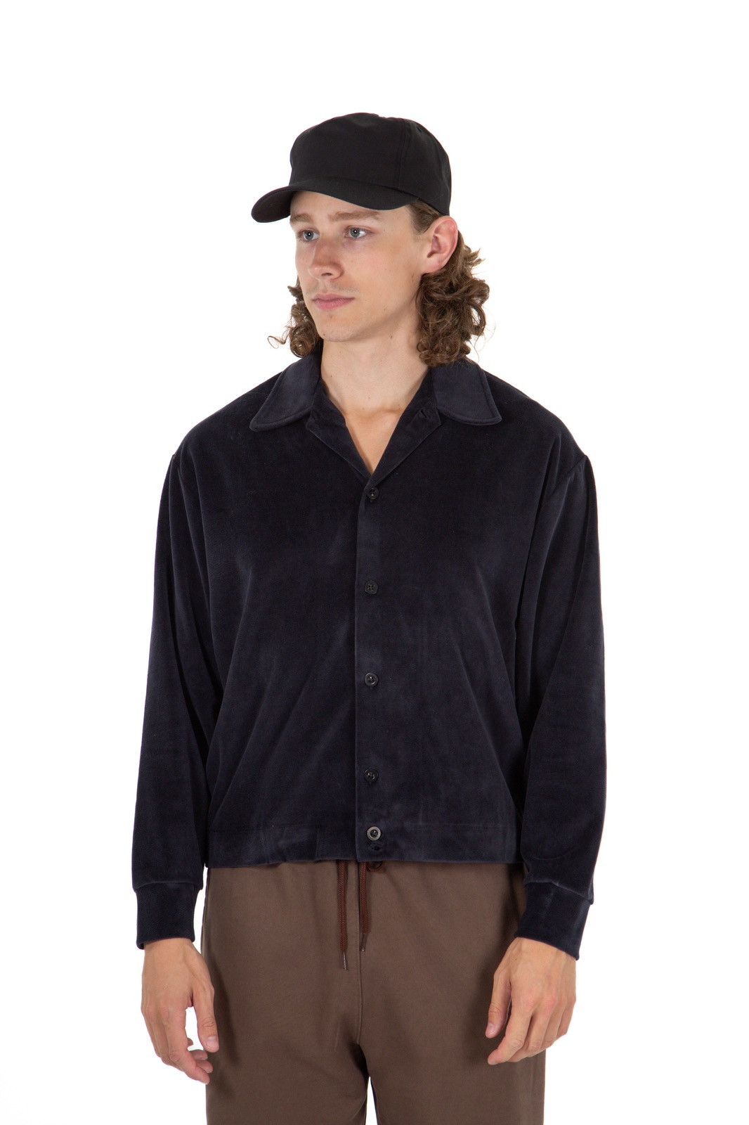 Lady White Co. Lady White Co. Velour Cardigan Button-up - sz 42 Size US L / EU 52-54 / 3 - 1 Thumbnail