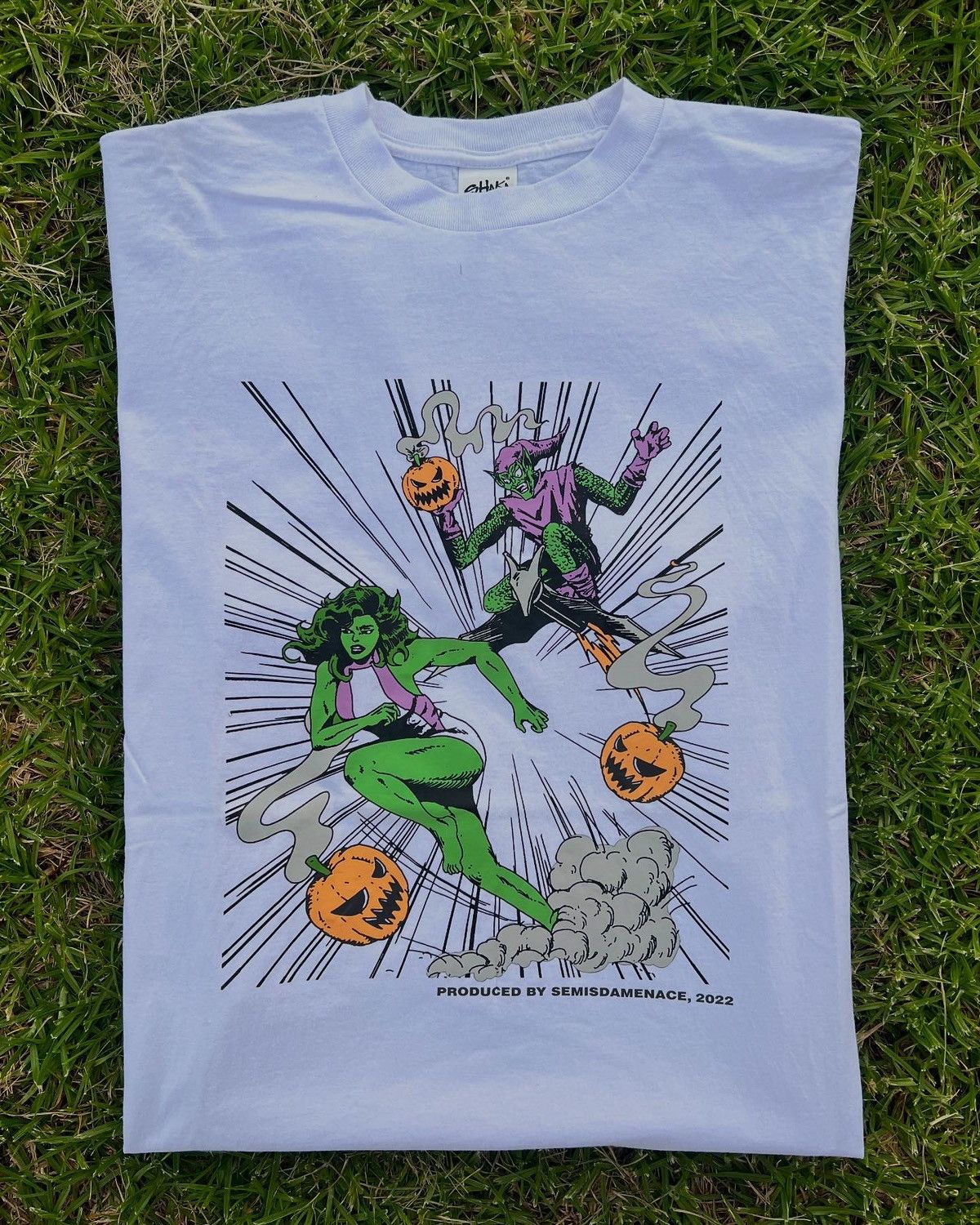Marvel Comics She-Hulk x Green Goblin Marvel Tee (XL) Size US XL / EU 56 / 4 - 5 Thumbnail