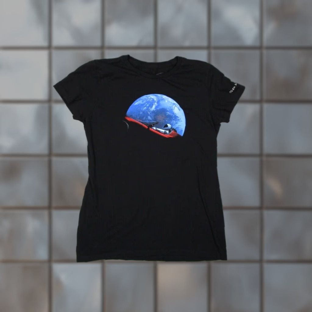 Doublet VINTAGE SpaceX Women's Black Double Sided Falcon Heavy T-Shirt Extra Large Short Sleeve Size ONE SIZE - 1 Thumbnail