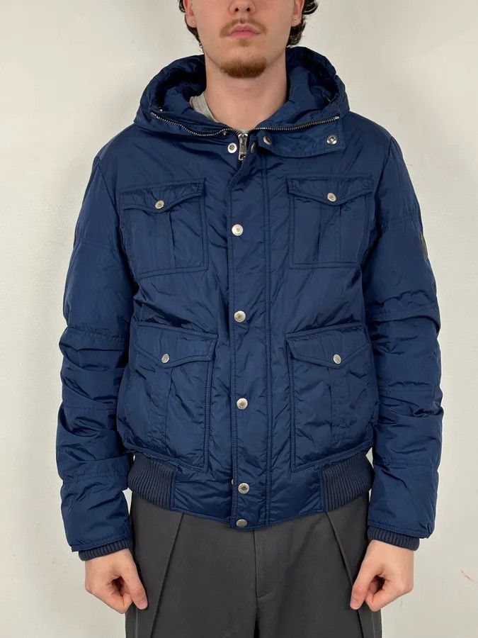 Gucci AW2010 Gucci Blue Hooded Quilted Puffer Jacket Size US L / EU 52-54 / 3 - 2 Thumbnail