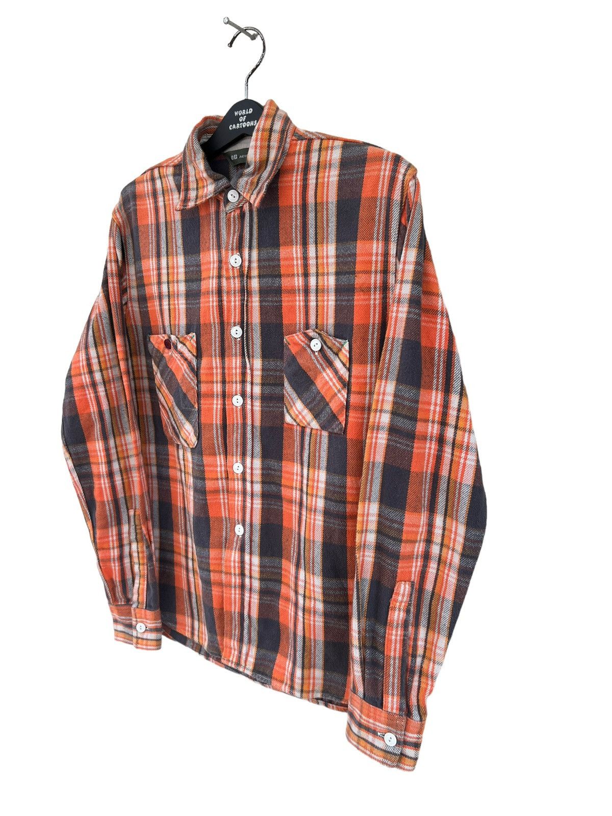 Flannel Fob Factory Japan Selvedge Gusset Check Flannel Work Shirt Size US M / EU 48-50 / 2 - 9 Thumbnail