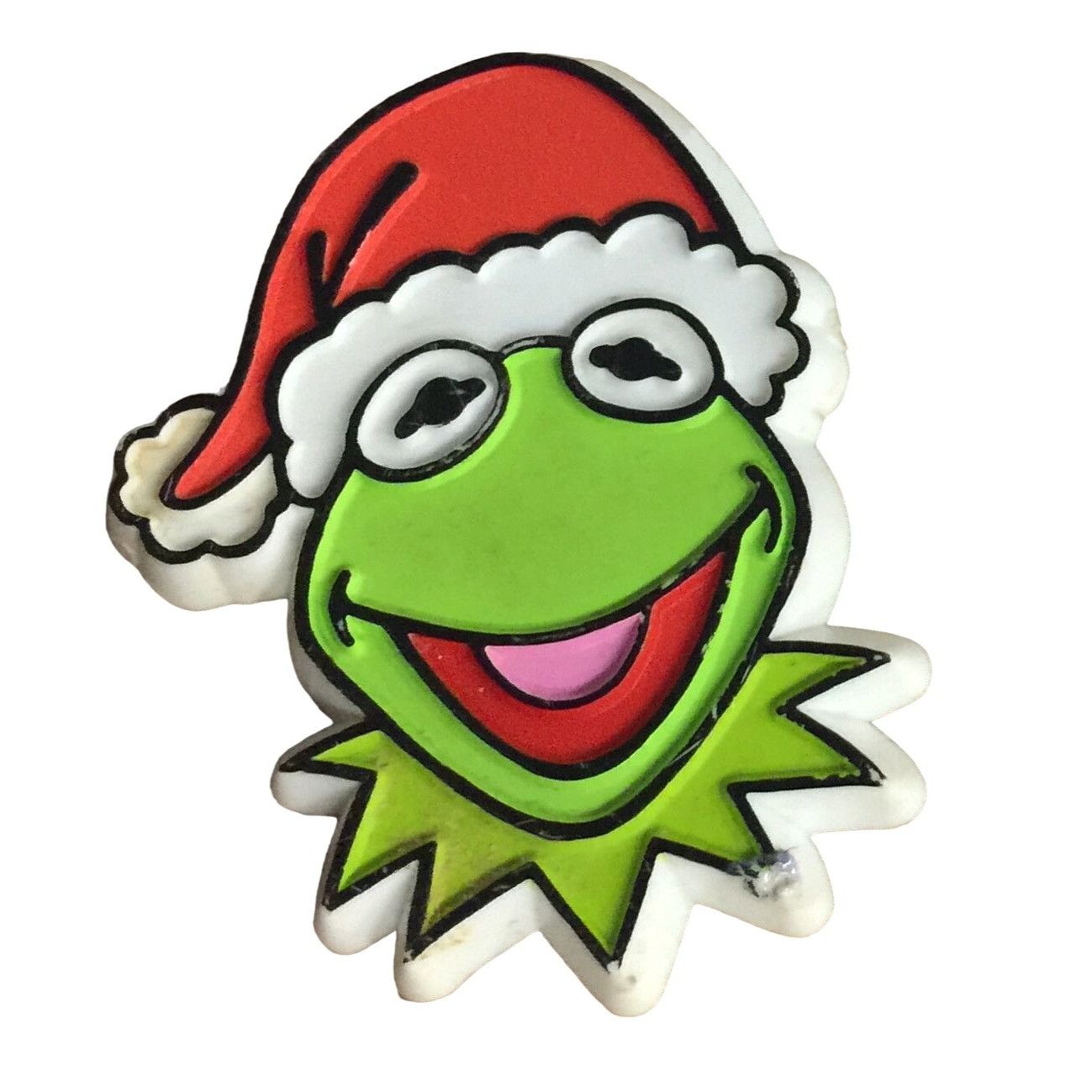 Other 1979 Jim Henson Kermit the Frog Christmas Pin - Kermit in Sa Size ONE SIZE - 1 Thumbnail