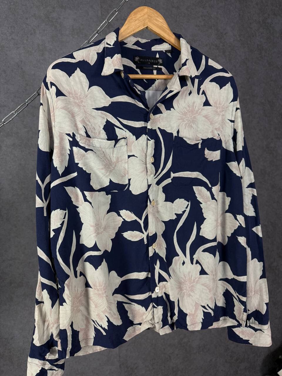 Allsaints Allsaints designer art crazy relaxed shirt Size US M / EU 48-50 / 2 - 3 Thumbnail