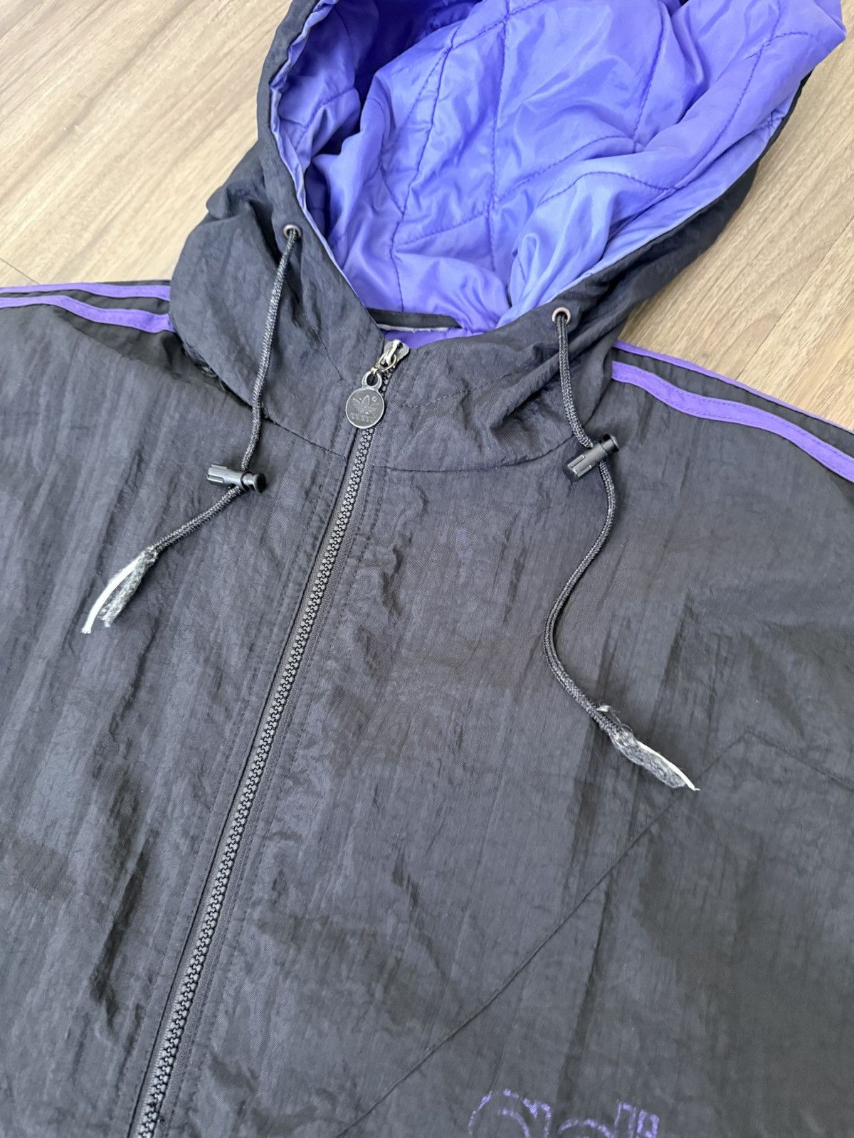Adidas Vintage Adidas Originals Jacket XL Hooded Windbreaker 90s Size US XL / EU 56 / 4 - 4 Thumbnail