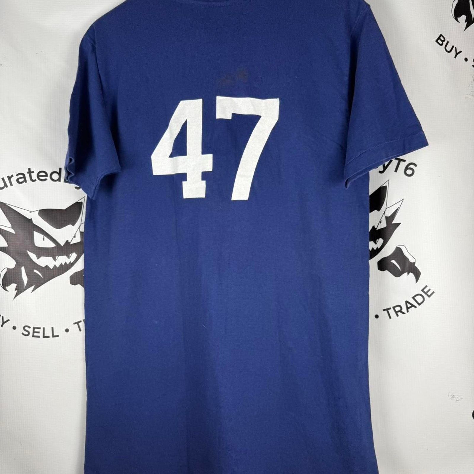 Champion Blue 80s Champion 47 single stitch tee Size US L / EU 52-54 / 3 - 3 Thumbnail