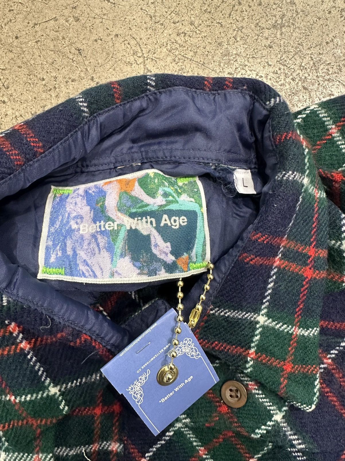 Better With Age BETTER WITH AGE - Muir Repair Flannel Size US L / EU 52-54 / 3 - 3 Thumbnail
