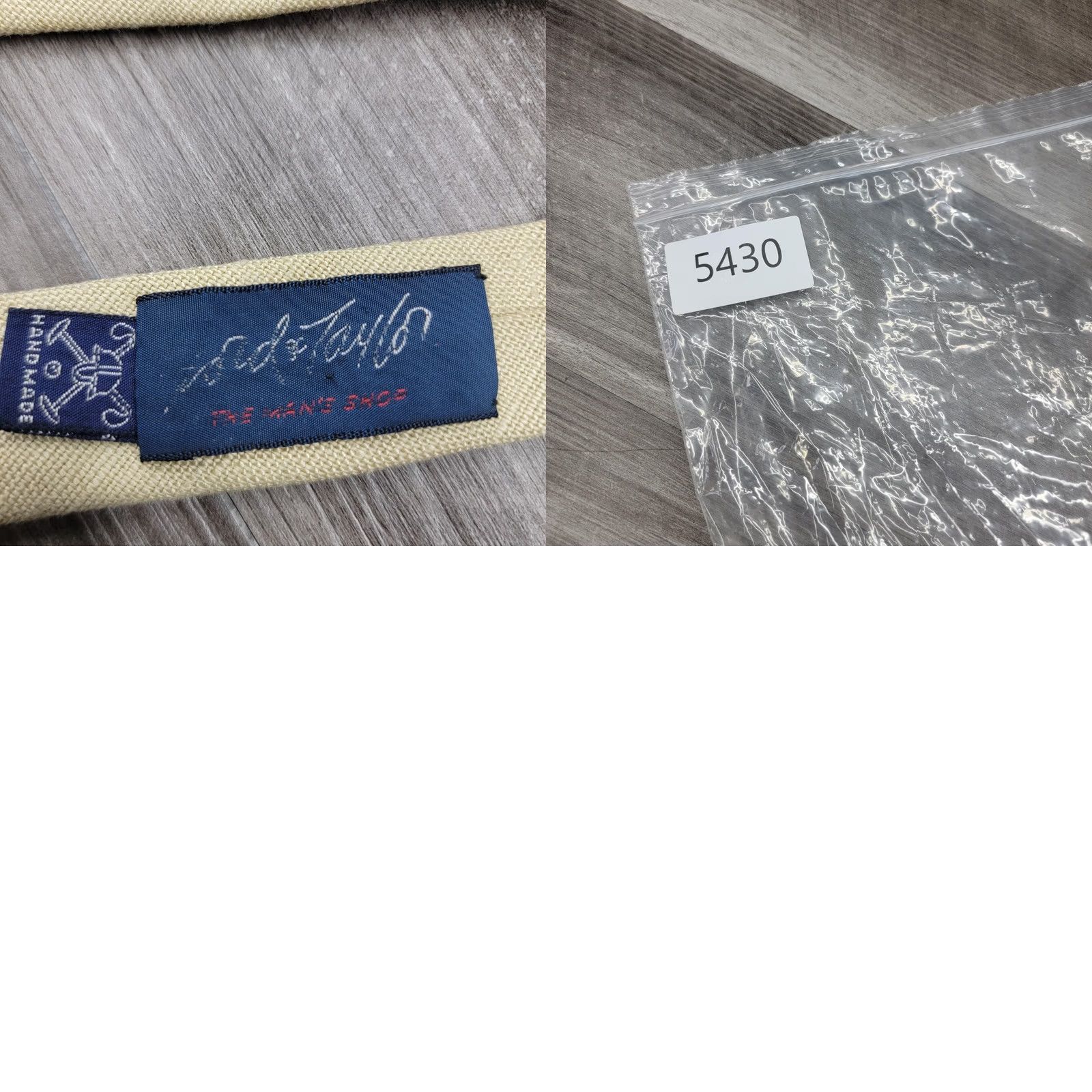 Polo Ralph Lauren Polo By Ralph Lauren Tie Mens One Size Beige Linen Skinny Slim Embroidered Logo Size US M / EU 48-50 / 2 - 8 Thumbnail