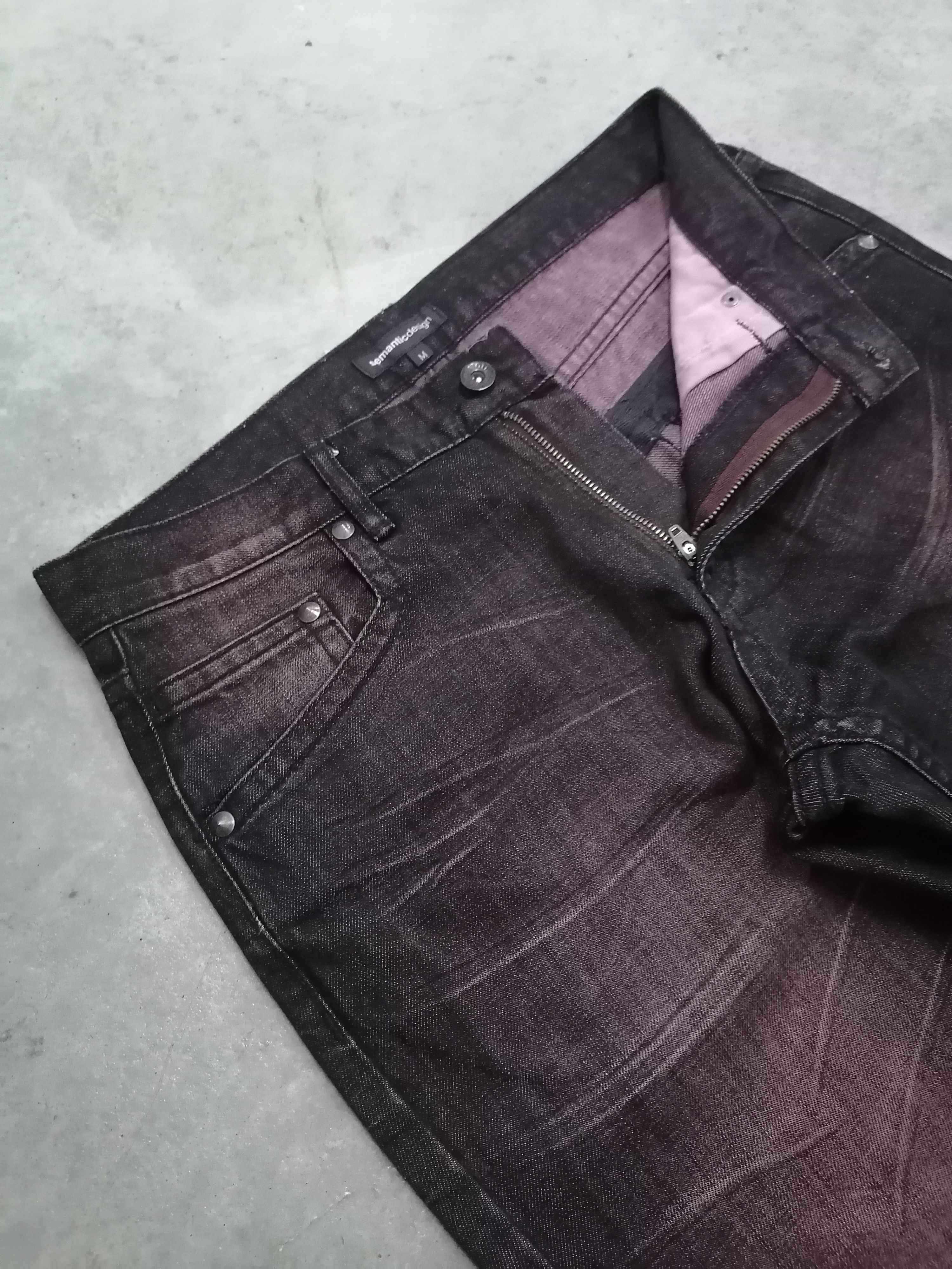 14th Addiction × If Six Was Nine × Le Grande Bleu (L.G.B.) Semantic Design Claw Mark Denim Pants Size US 31 - 5 Thumbnail