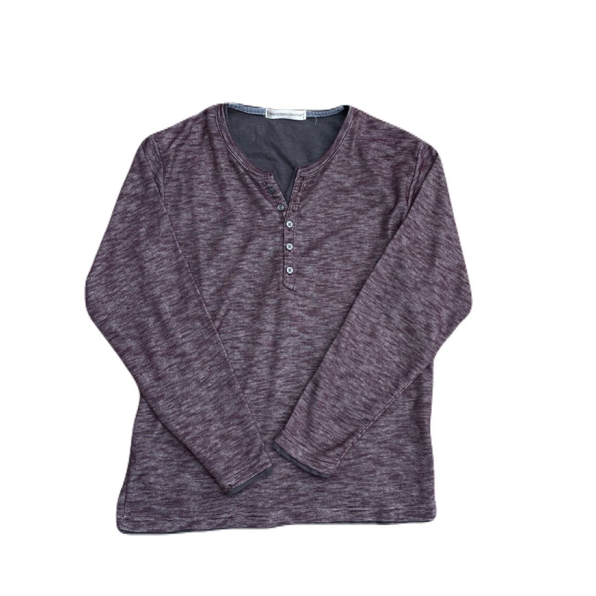If Six Was Nine 2000s Japanese archive Vkei Layered Button Long Sleeve Tee Size US M / EU 48-50 / 2 - 2 Thumbnail