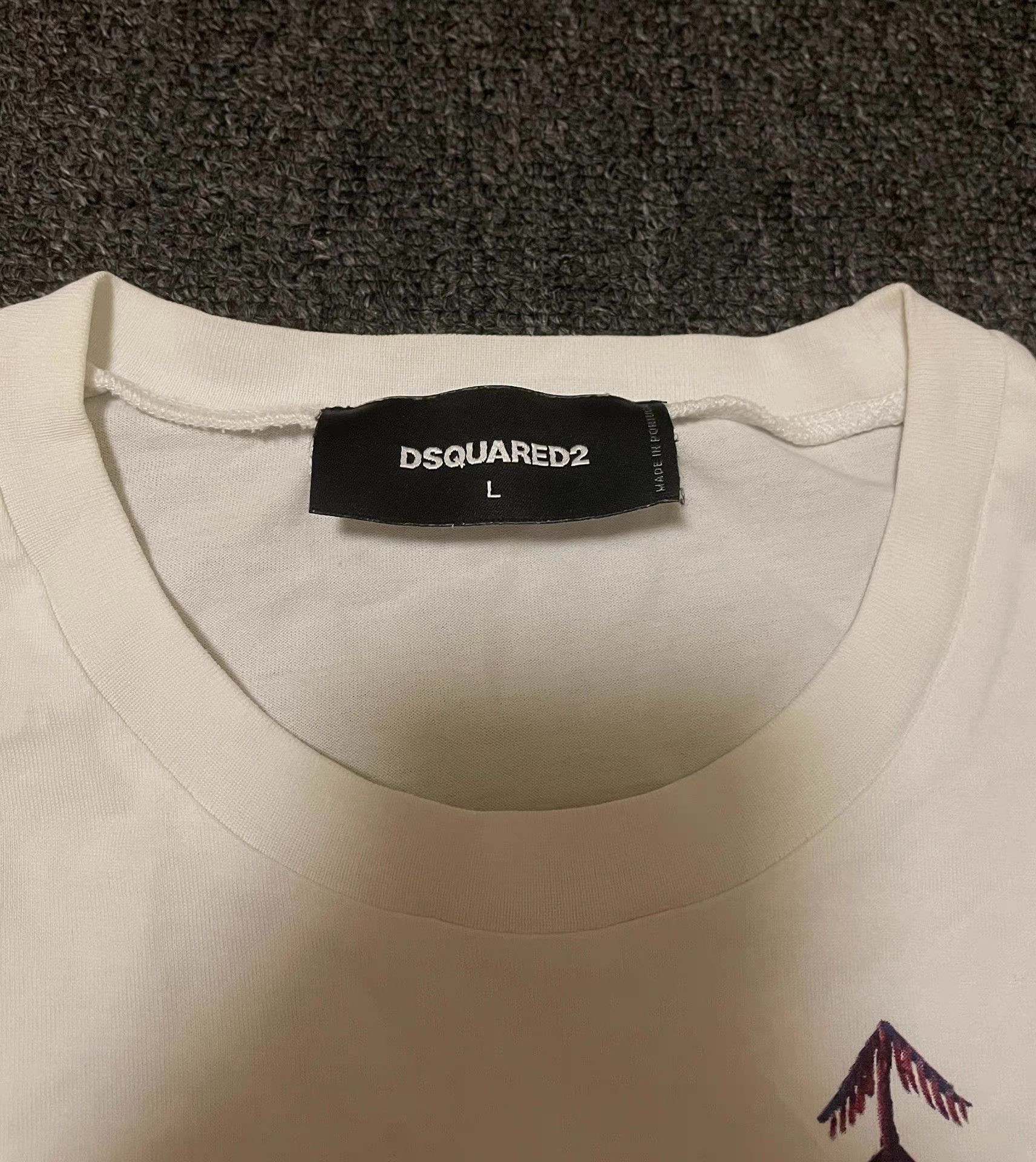 Dsquared2 DSquared2 raccoon short-sleeve T-shirt. Q4 Size US L / EU 52-54 / 3 - 3 Thumbnail