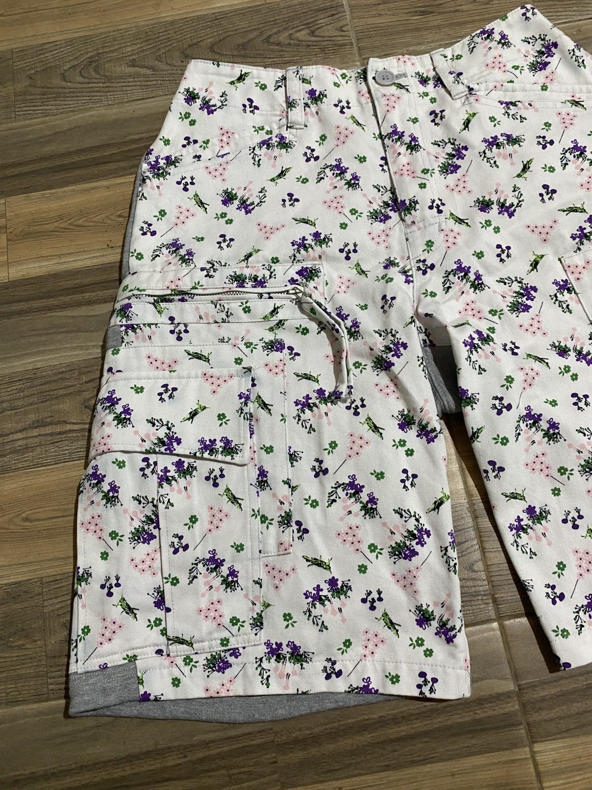Japanese Brand × gomme GOMME SHORT CARGO PANTS Size 29" - 3 Thumbnail