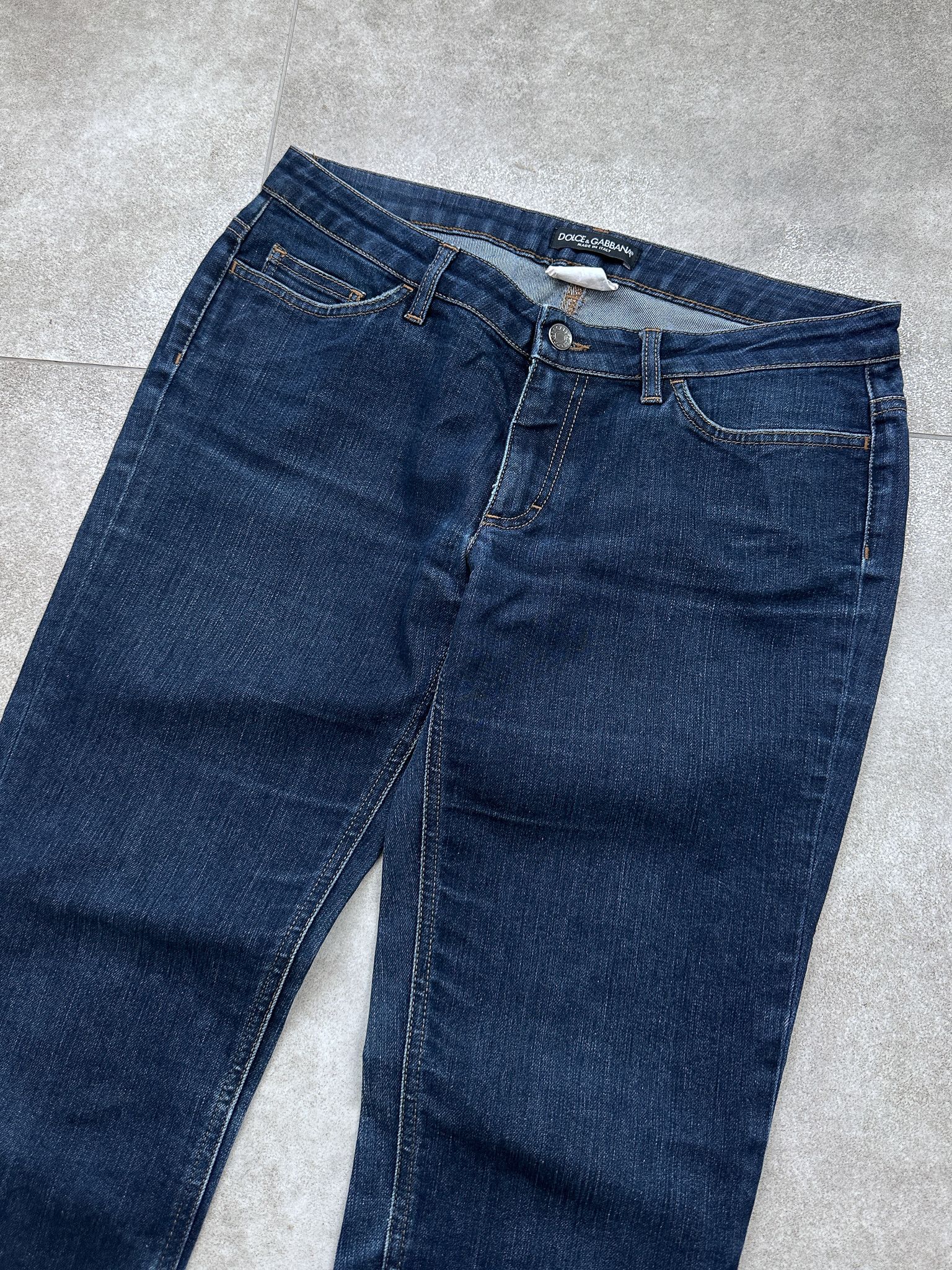 Dolce & Gabbana Vintage Dolce & Gabbana D&G Blue Denim Jeans Pants Size 32" / US 10 / IT 46 - 3 Thumbnail