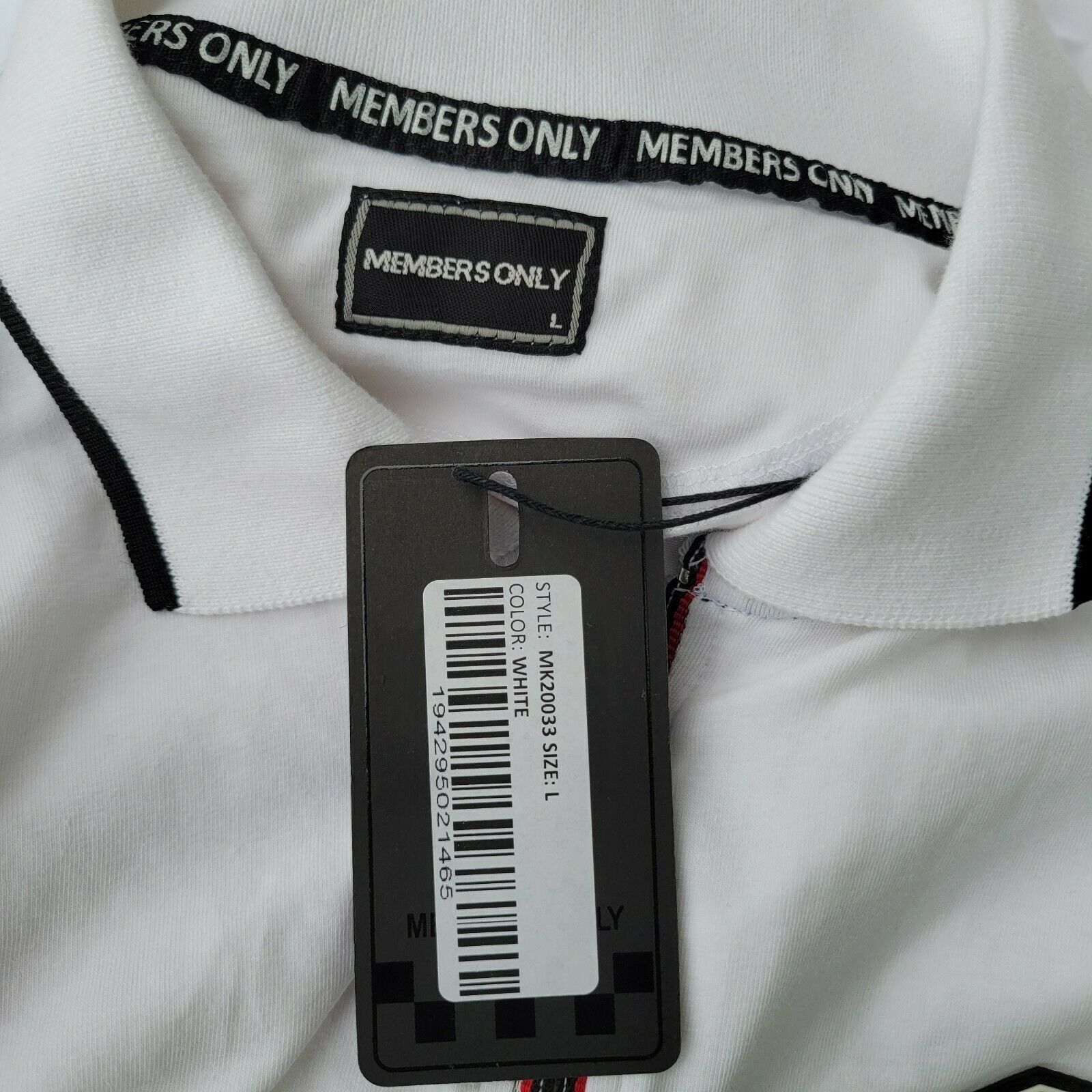 Members Only Men's Members Only Polo Shirt. Large Size US L / EU 52-54 / 3 - 6 Thumbnail