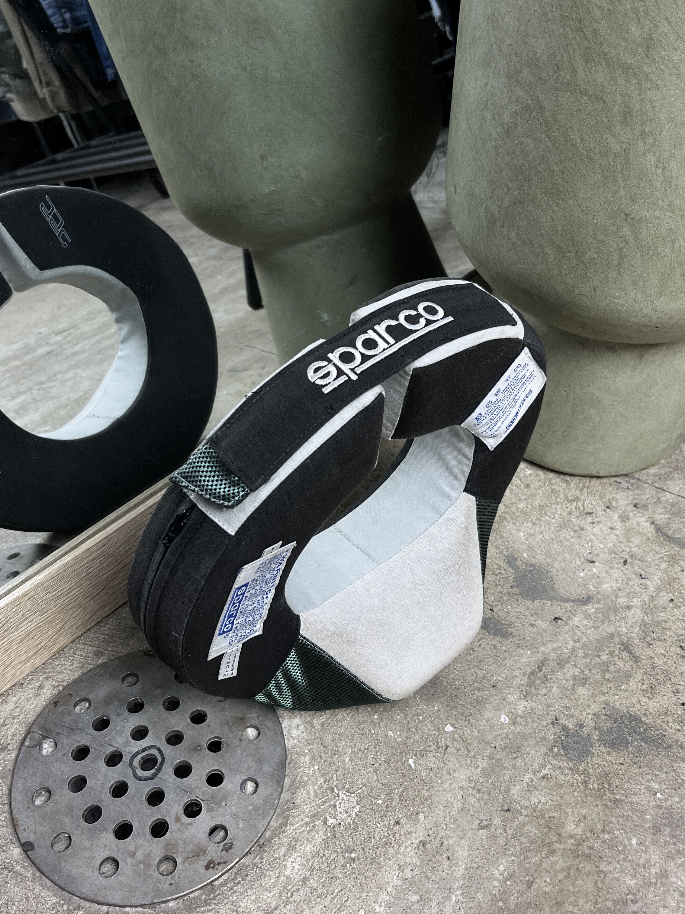 Vintage 1997 SPARCO KARTING NECK COLLAR - № 4528 Size ONE SIZE - 1 Thumbnail