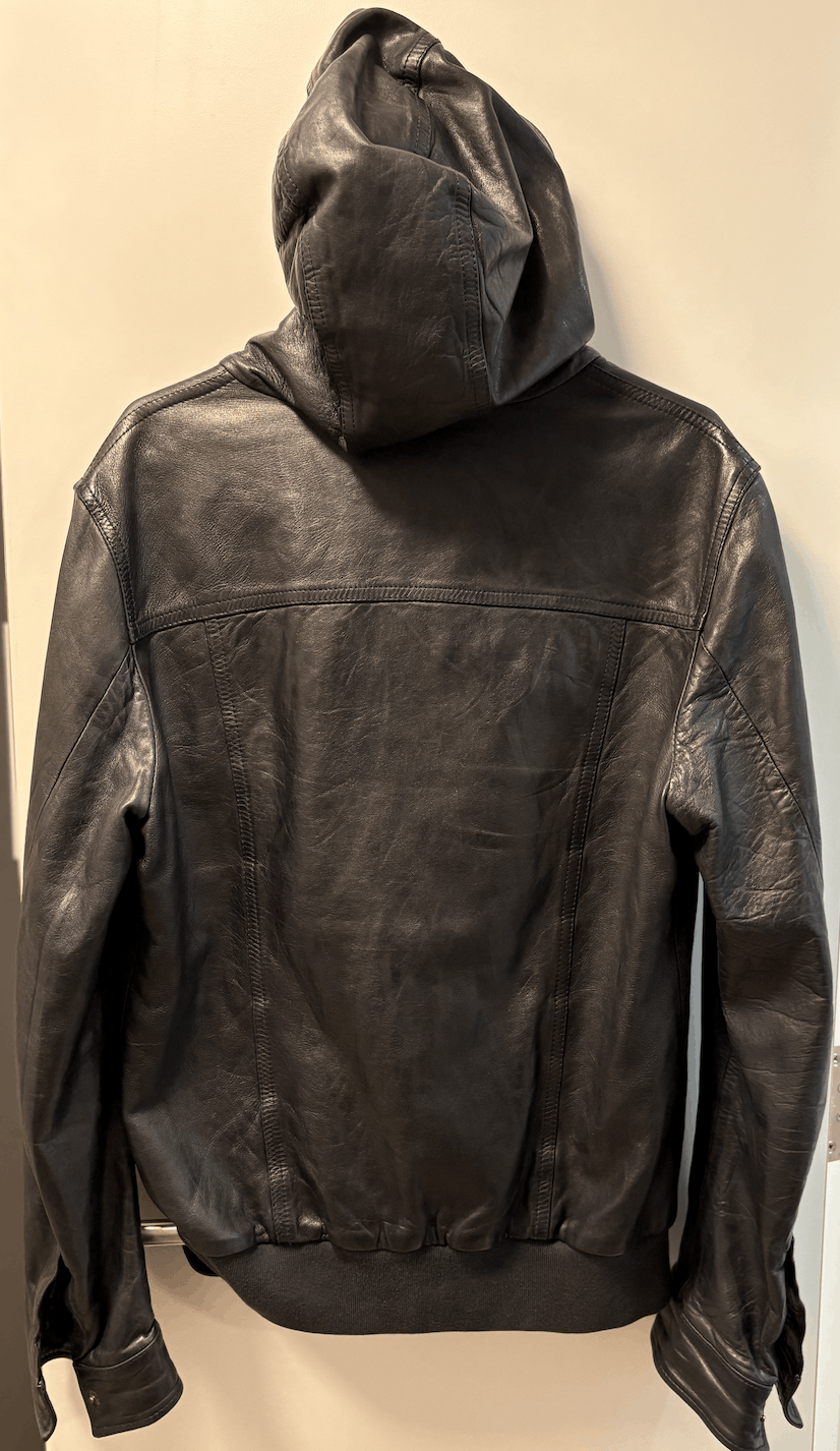 Dolce & Gabbana ARCHIVE FW2007 Lambskin Leather Hoodie Jacket (J Belletti) Size US M / EU 48-50 / 2 - 3 Thumbnail