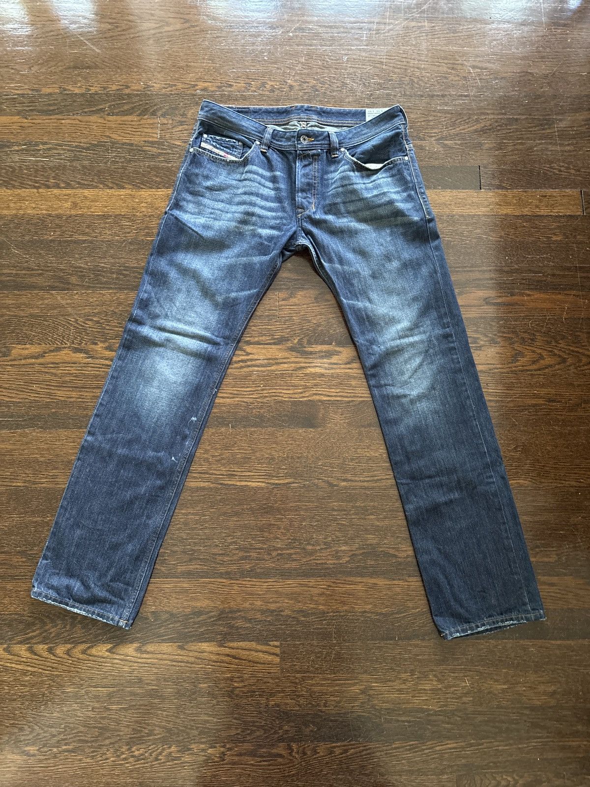 Diesel × Vintage Y2k Vintage Diesel Safado Slim-Straight denim Size US 33 - 2 Thumbnail