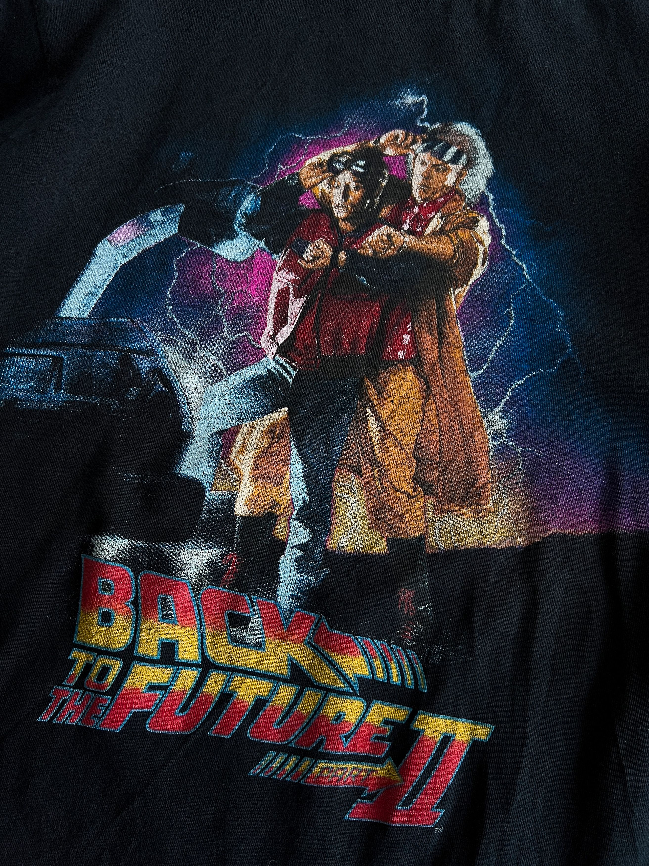 Band Tees Back To The Future II Men's Movie Promo Graphic Tee Marty Size US M / EU 48-50 / 2 - 8 Thumbnail