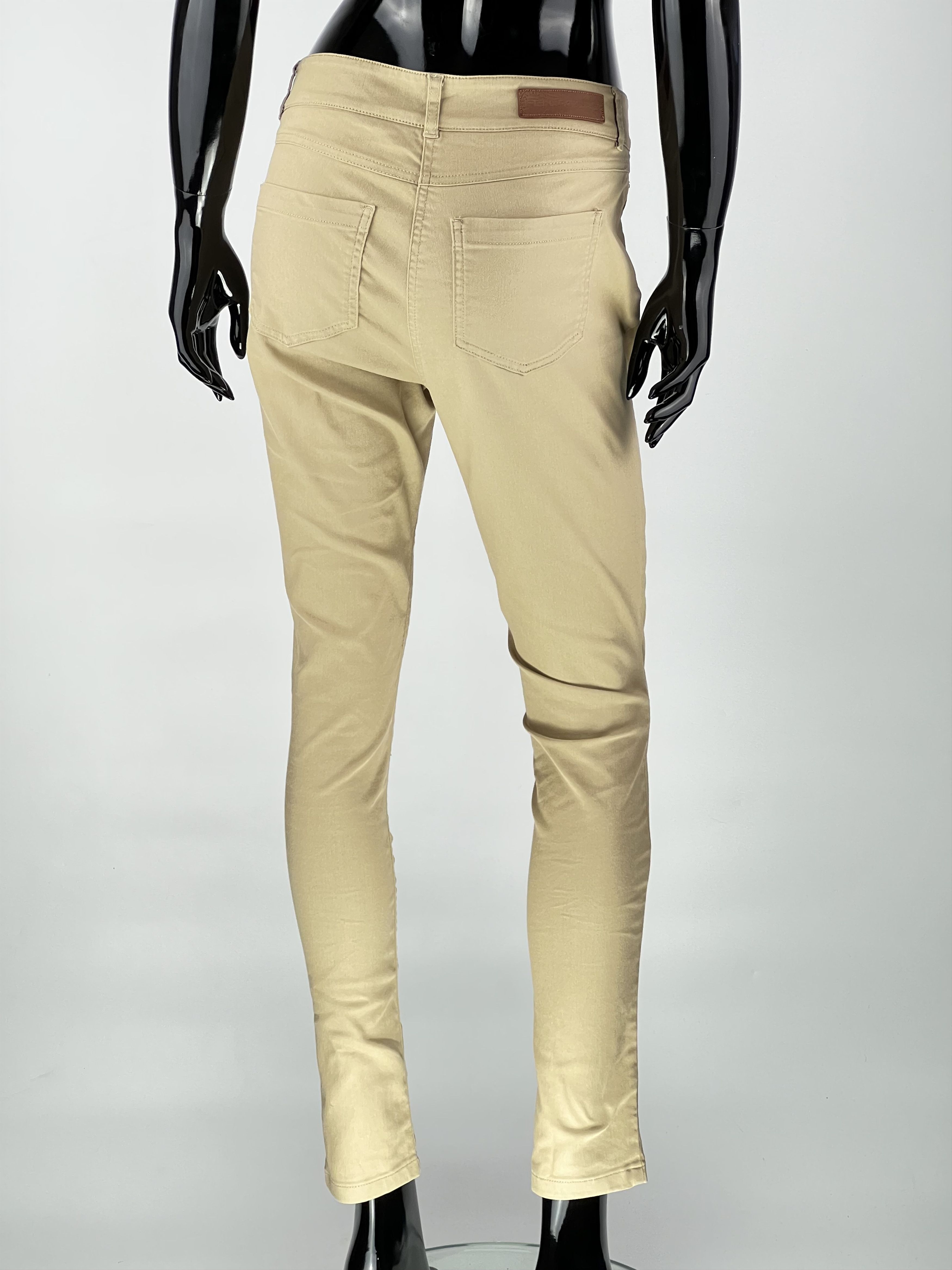 Max Mara Penny Black Beige Skinny Jeans Size US 2 Size 26" / US 2 / IT 38 - 3 Thumbnail