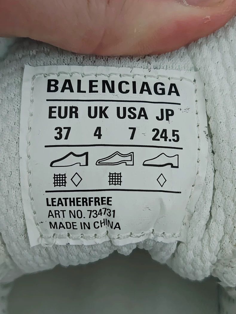 Balenciaga Balenciaga Mud-dyed low cut lace-upsMud-dyed low-cut lace-u Size US 5 / EU 37 - 8 Thumbnail
