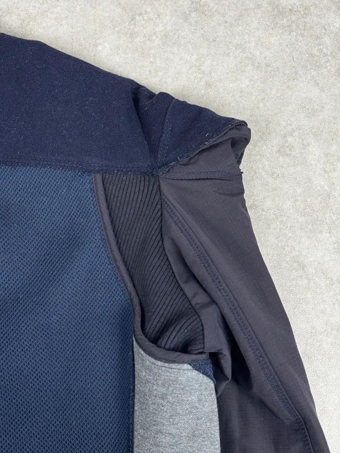 Marithe + Francois Girbaud AW2007 Marithé + François Girbaud Navy Technical Padded Bomber Jacket Size US M / EU 48-50 / 2 - 9 Thumbnail