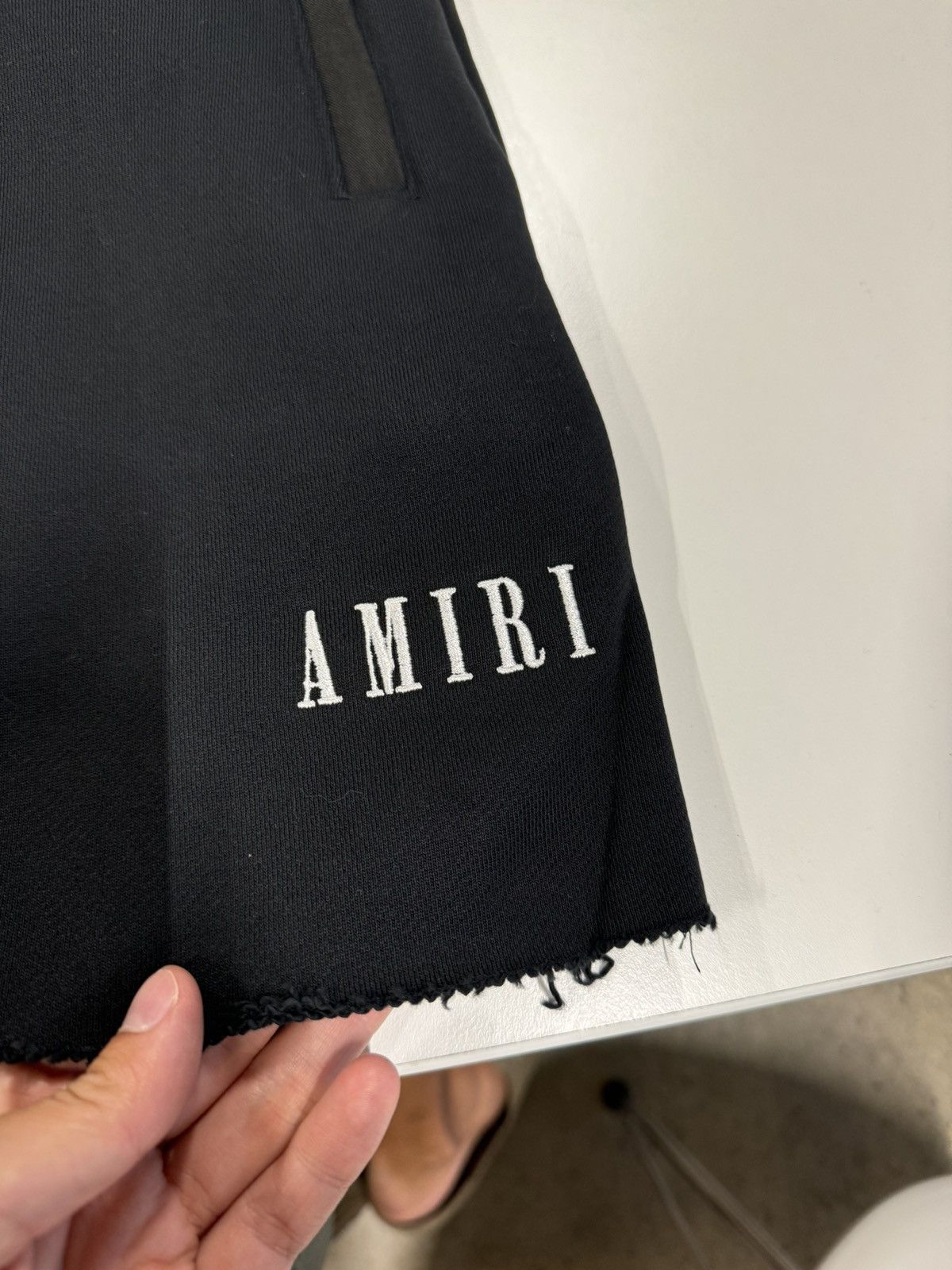 Amiri Amiri Core Embroidery Logo Sweat Shorts NEW 850$ Size US 28 / EU 44 - 2 Thumbnail