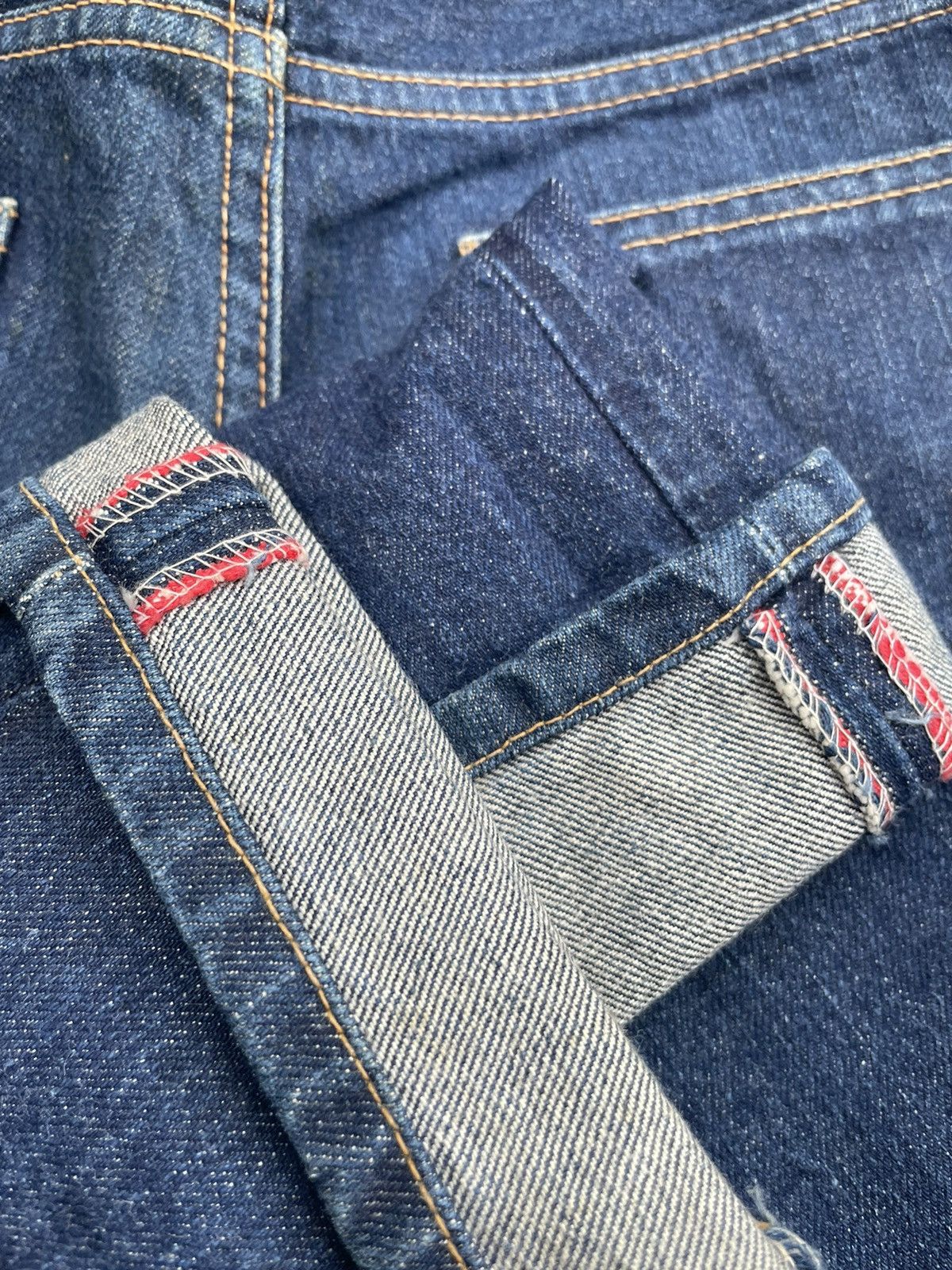 Japanese Brand × Vintage Vintage Unknown Selvedge Rework Denim Size 27" / US 4 / IT 40 - 14 Thumbnail