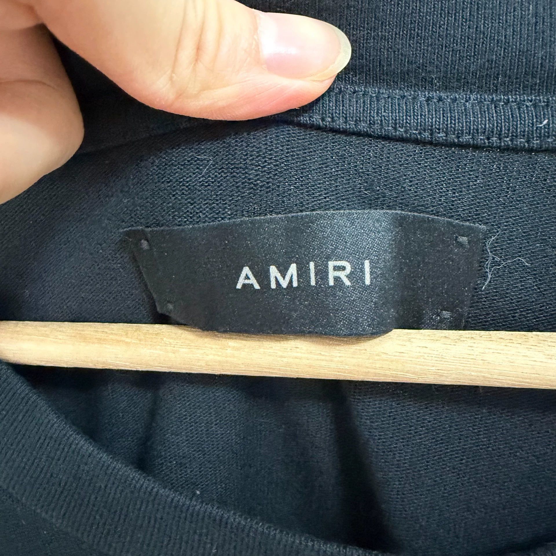 Amiri AMIRI SS23 Digital Straight Crew Tee Men Black XXL Size US XXL / EU 58 / 5 - 5 Thumbnail