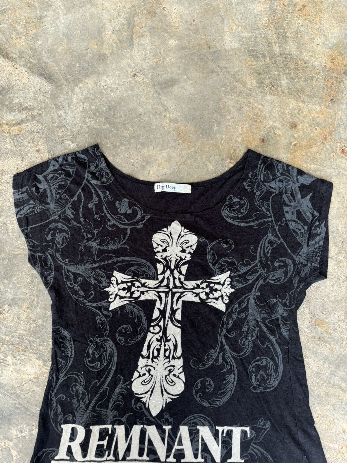 Hysteric Glamour × If Six Was Nine × Japanese Brand Y2k Dig Deep Remnant Ifwixwasnine Punk Style Tshirt Size L / US 10 / IT 46 - 2 Thumbnail