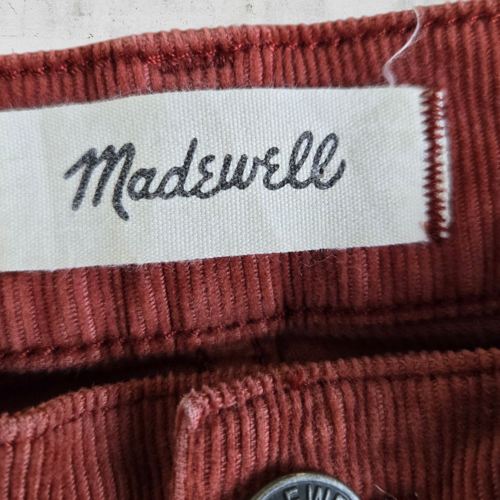 Madewell Madewell Terracotta Corduroy Cali Demi Boot Jeans Size 24 Size 24" / US 00 / IT 34 - 5 Thumbnail