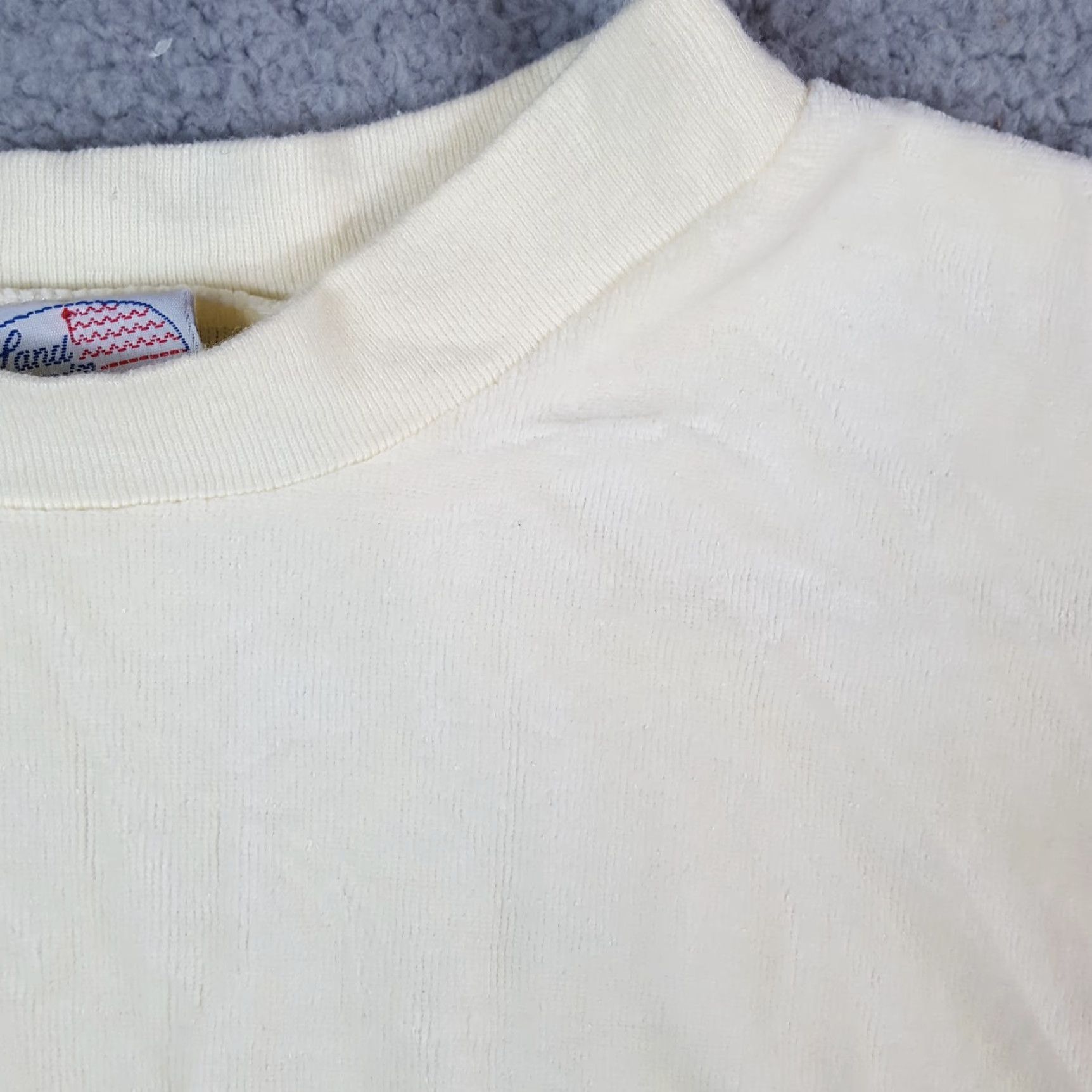 CLOT VINTAGE Land 'n Sea Sweatshirt Crewneck Women’s Size S Yellow 90s Terry Pocket Pullover Size S / US 4 / IT 40 - 5 Thumbnail