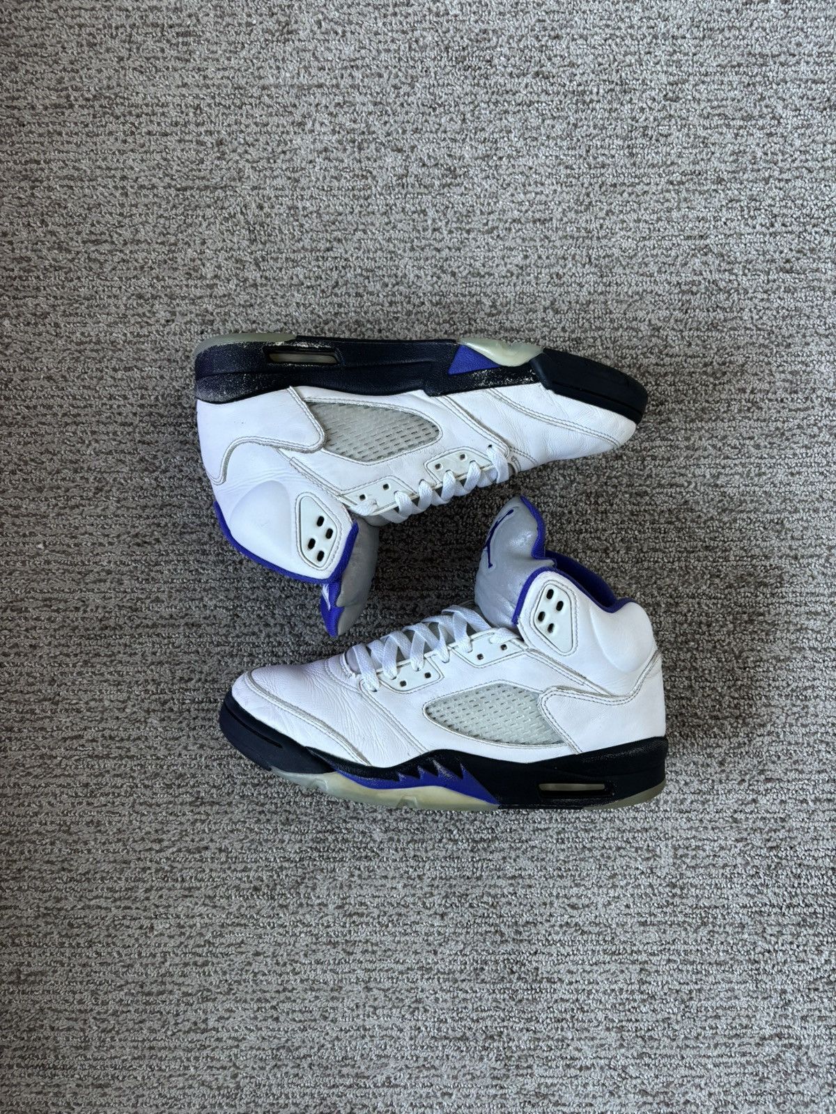 Jordan Brand Air Jordan 5 Retro Concord White Size US 8 / EU 41 - 2 Thumbnail