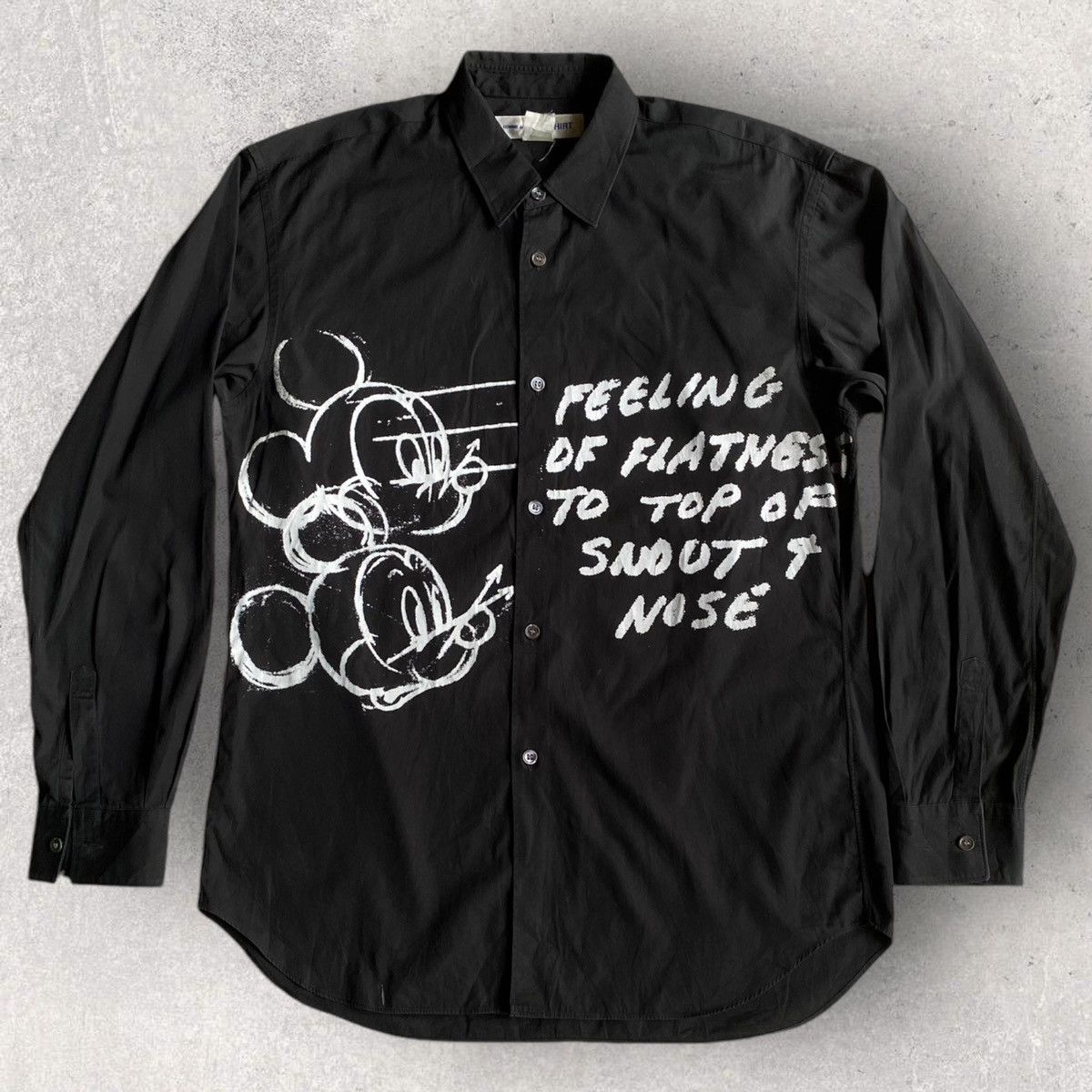Comme des Garcons Fall14 X Mickey Mouse Shirt Size US S / EU 44-46 / 1 - 1 Thumbnail