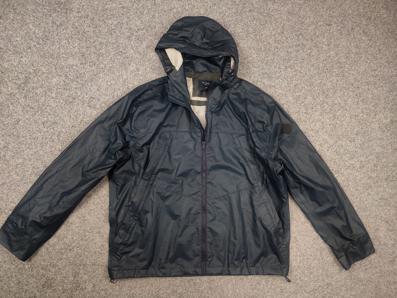 Paul Smith Paul Smith Vintage Navy blue windbreaker membrane pockets Size US XL / EU 56 / 4 - 2 Thumbnail